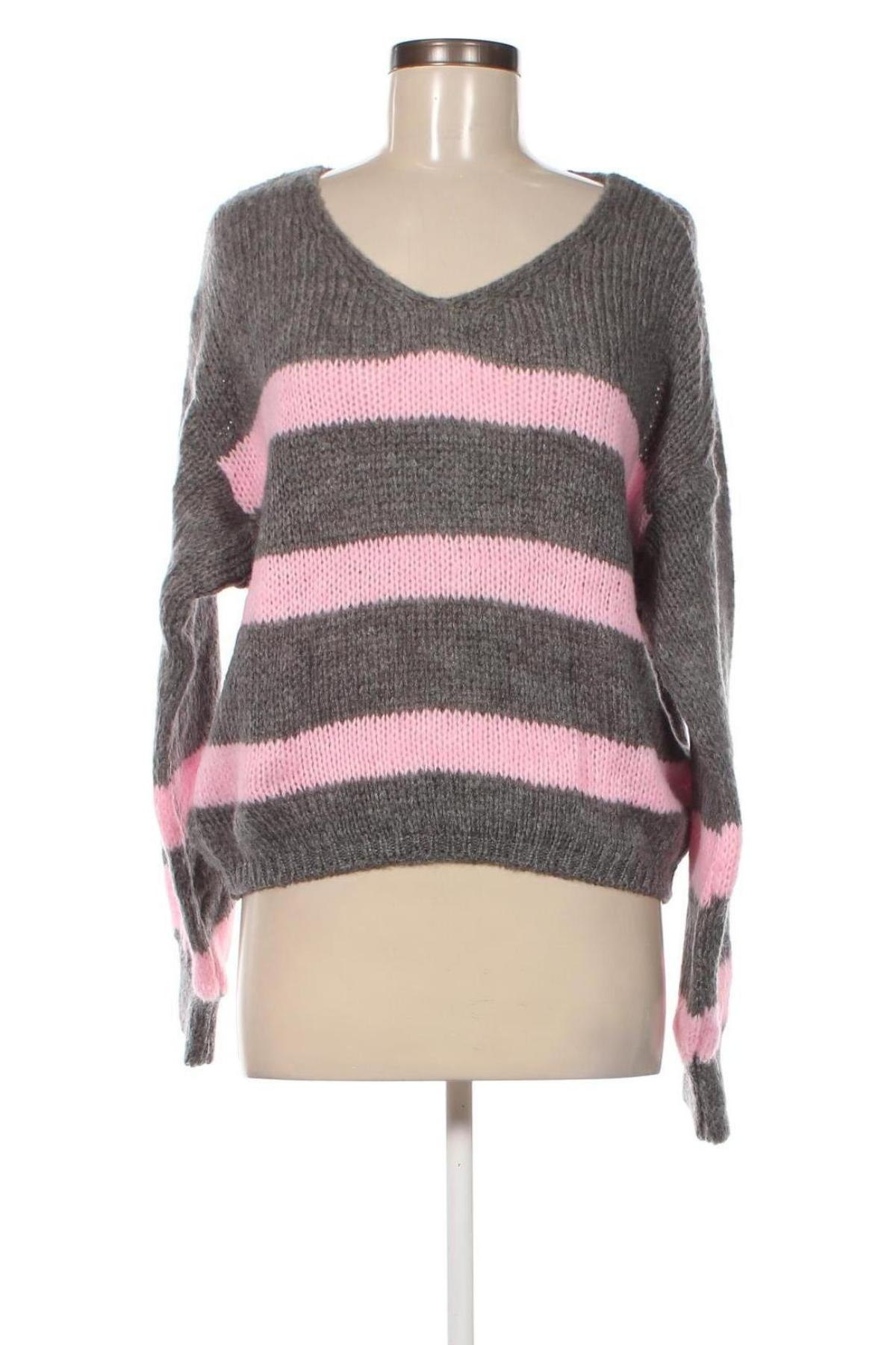 Γυναικείο πουλόβερ Sassy Classy, Μέγεθος M, Χρώμα Γκρί, Τιμή 9,74 €