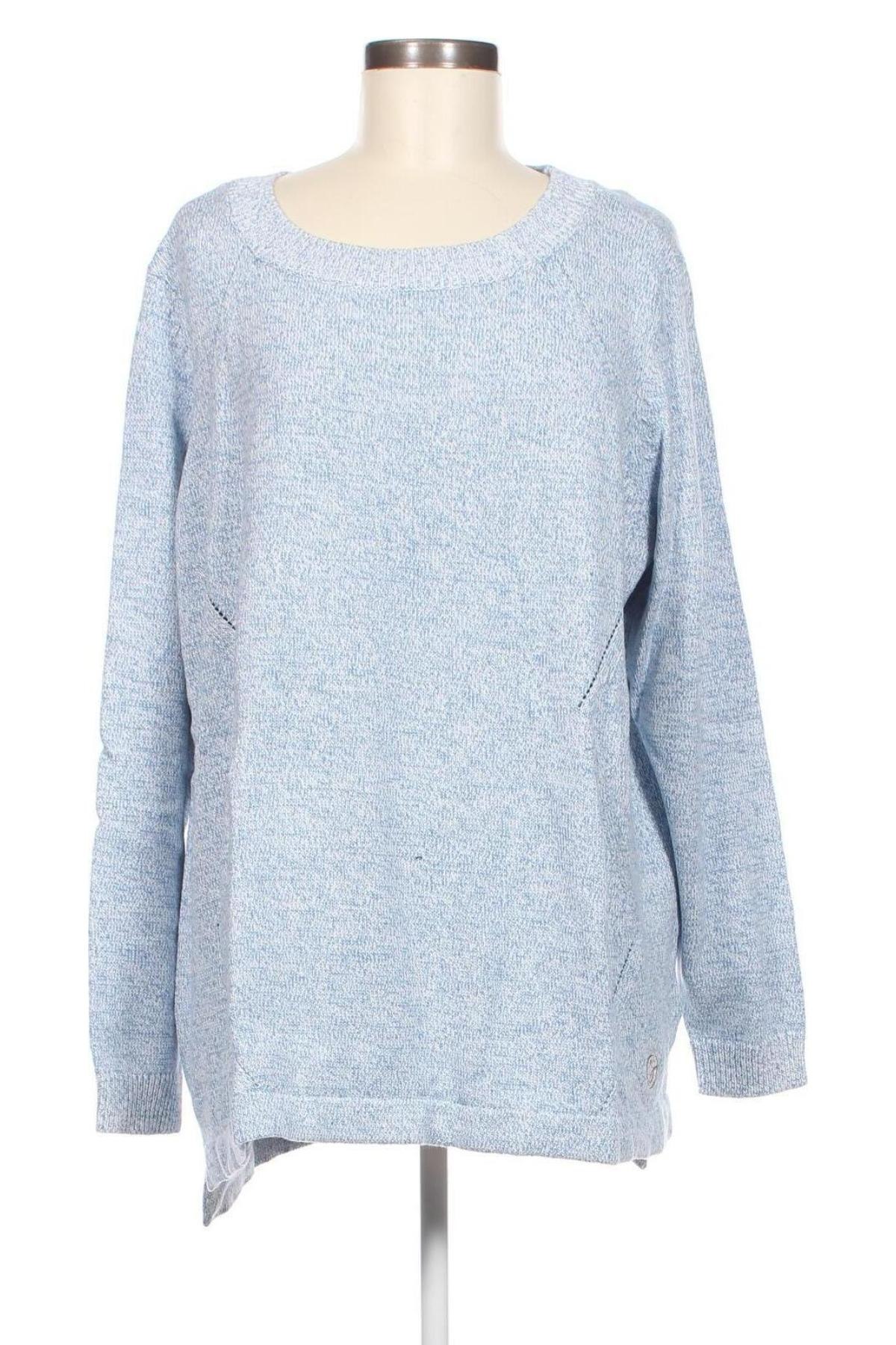 Γυναικείο πουλόβερ Sheego, Μέγεθος XXL, Χρώμα Μπλέ, Τιμή 14,38 €