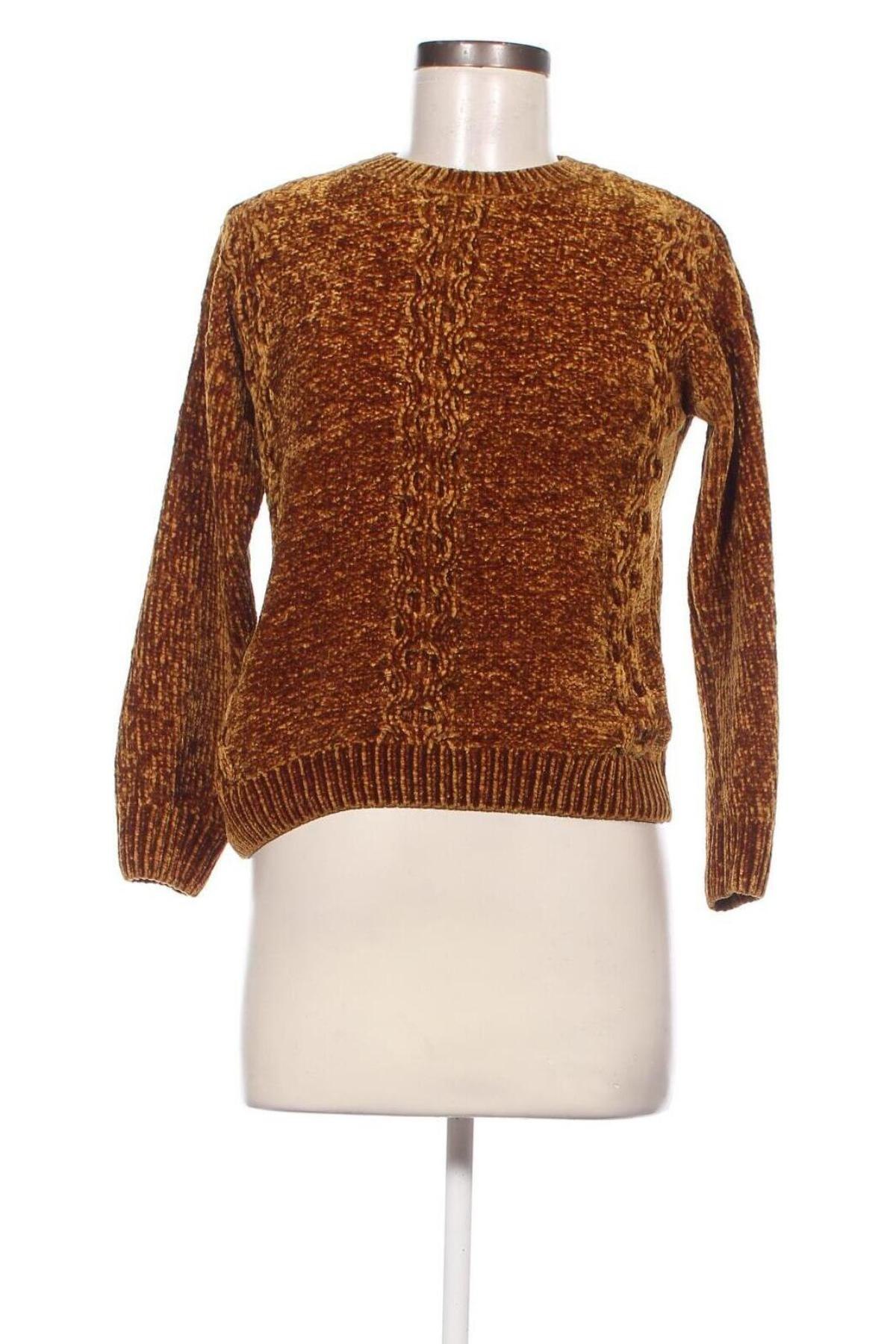 Дамски пуловер Sinsay, Размер XS, Цвят Кафяв, Цена 13,05 лв.
