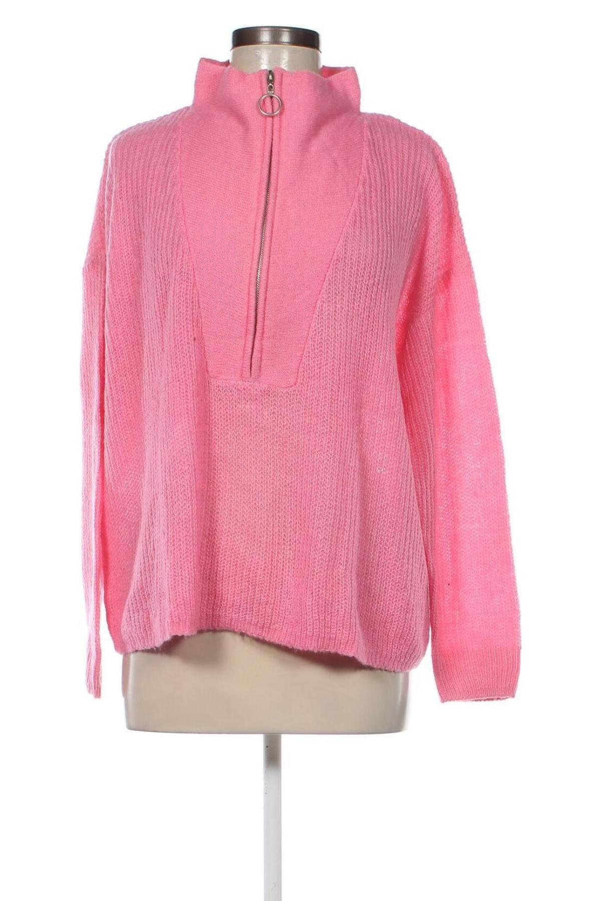Дамски пуловер Takko Fashion, Размер XL, Цвят Розов, Цена 14,79 лв.