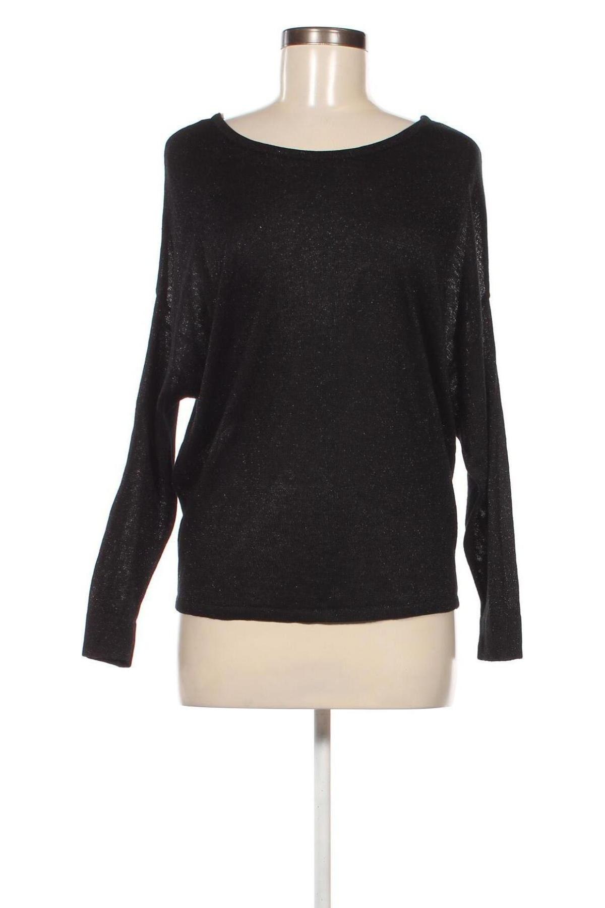 Дамски пуловер Tally Weijl, Размер L, Цвят Черен, Цена 13,05 лв.