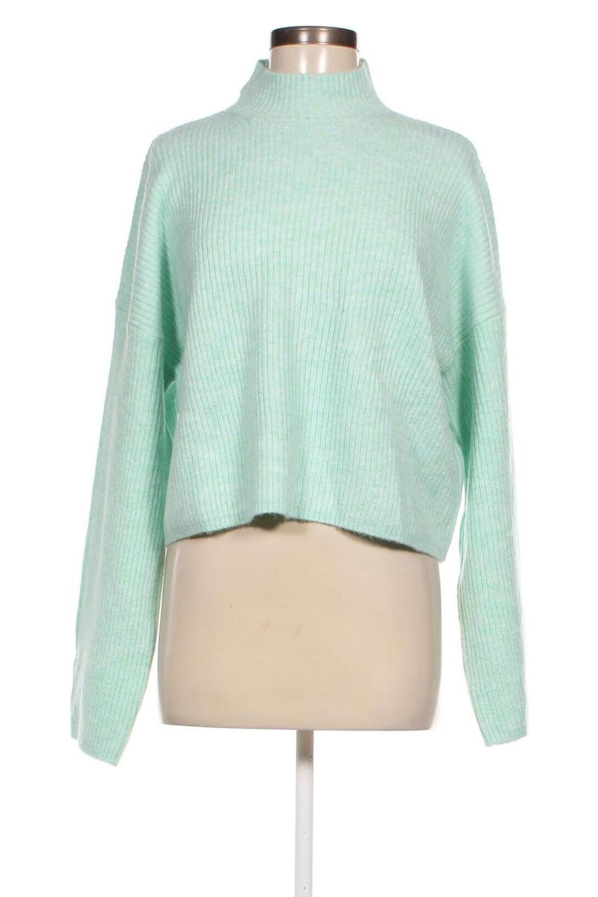 Γυναικείο πουλόβερ Terranova, Μέγεθος XS, Χρώμα Πράσινο, Τιμή 8,07 €