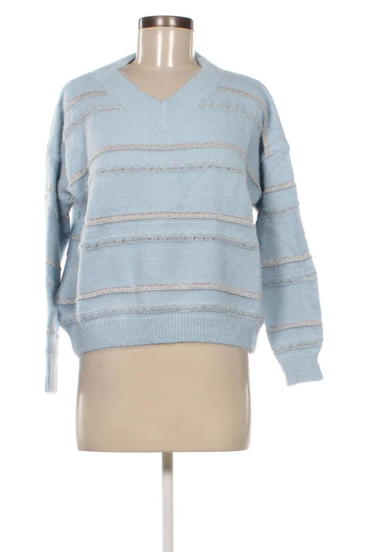 Γυναικείο πουλόβερ The Korner, Μέγεθος S, Χρώμα Μπλέ, Τιμή 9,11 €