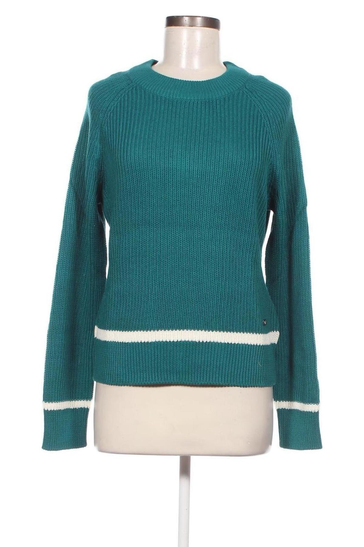 Γυναικείο πουλόβερ Tom Tailor, Μέγεθος S, Χρώμα Πράσινο, Τιμή 25,98 €