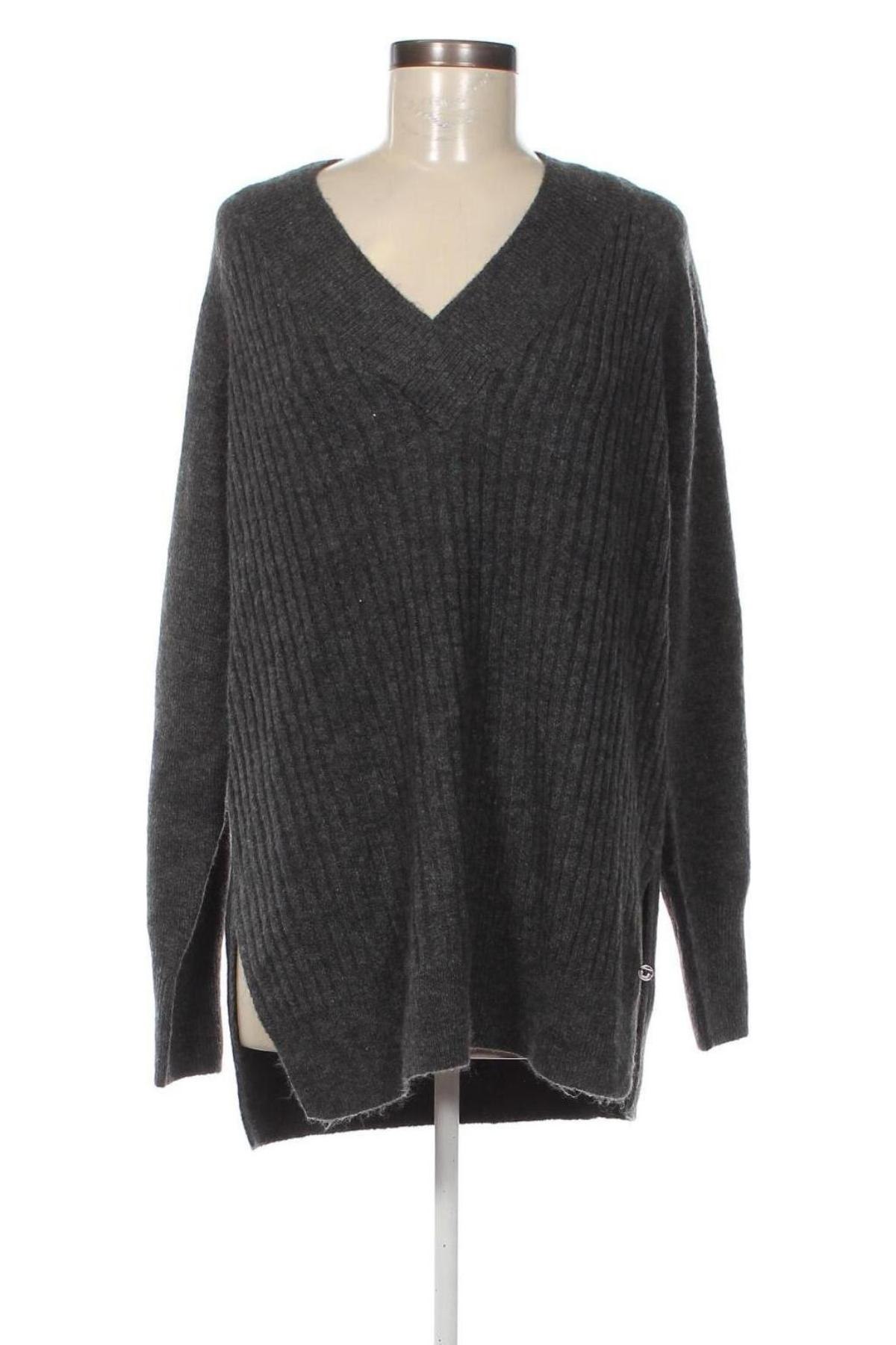 Дамски пуловер Tom Tailor, Размер S, Цвят Сив, Цена 21,75 лв.