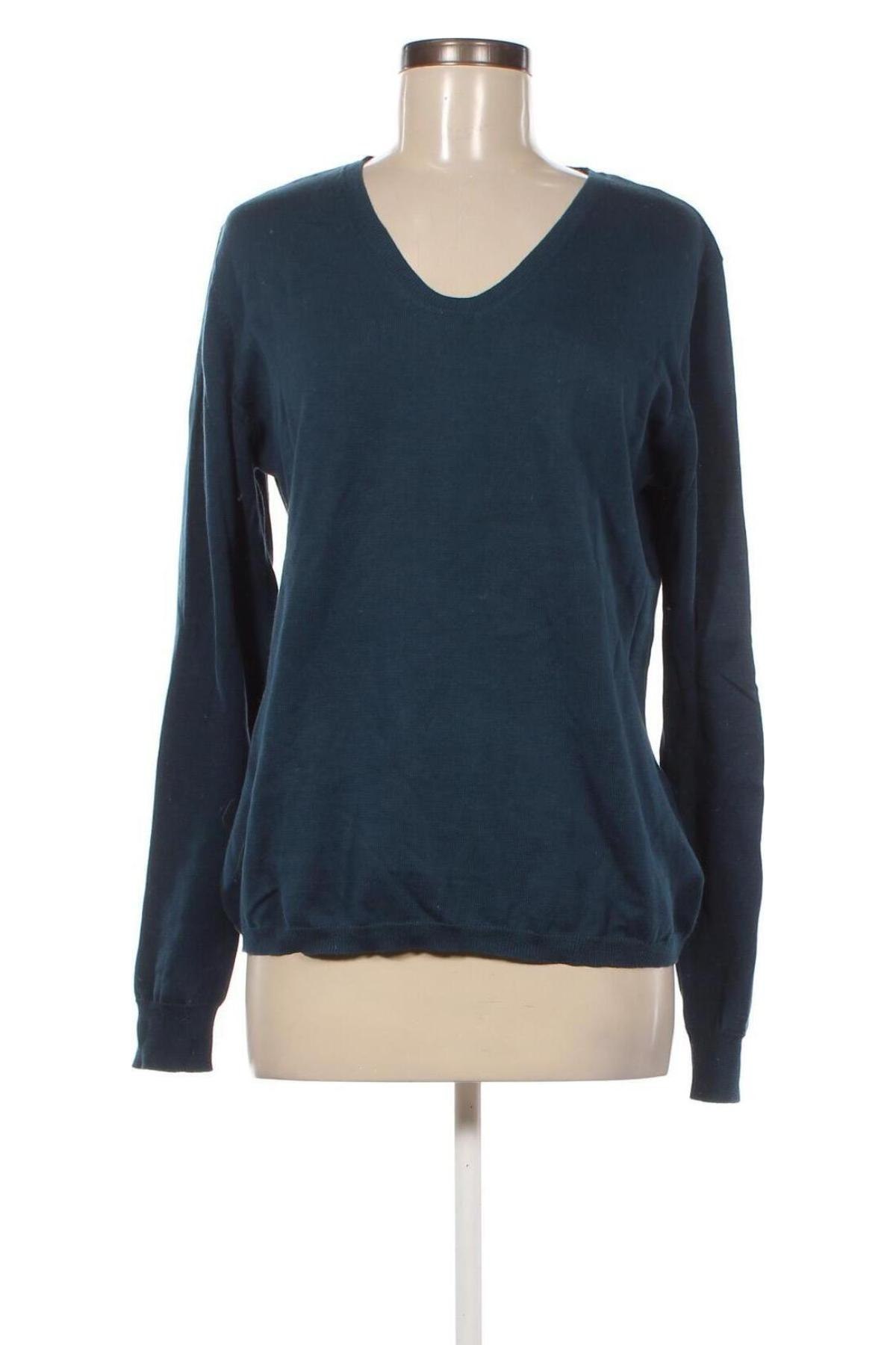 Дамски пуловер Tom Tailor, Размер XXL, Цвят Син, Цена 13,53 лв.