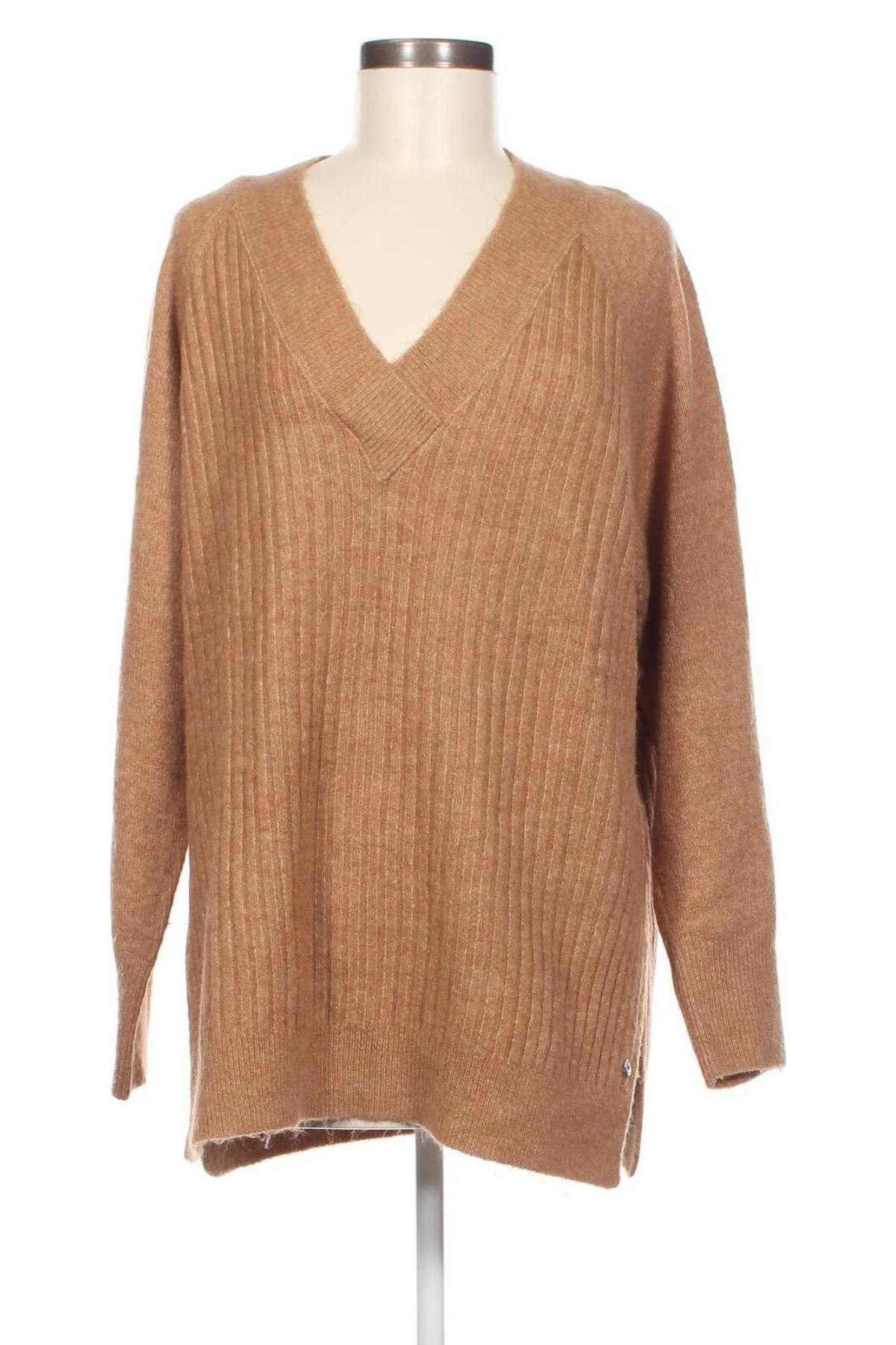 Γυναικείο πουλόβερ Tom Tailor, Μέγεθος M, Χρώμα  Μπέζ, Τιμή 8,88 €