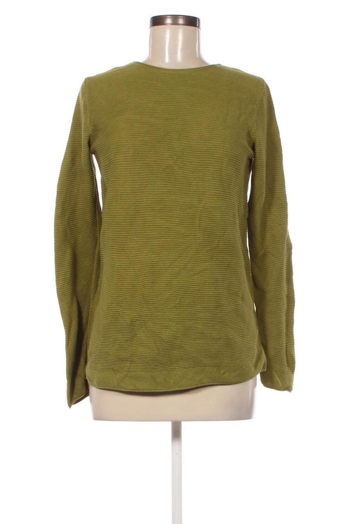 Дамски пуловер Tom Tailor, Размер S, Цвят Зелен, Цена 12,30 лв.