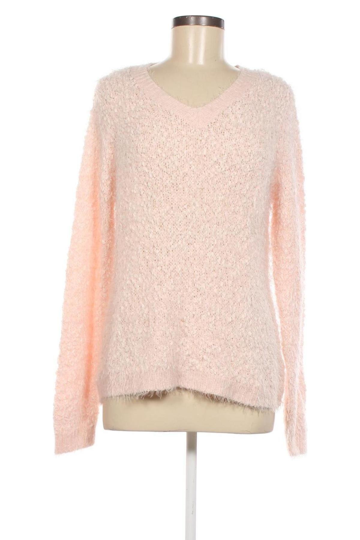 Дамски пуловер Up 2 Fashion, Размер L, Цвят Розов, Цена 10,15 лв.