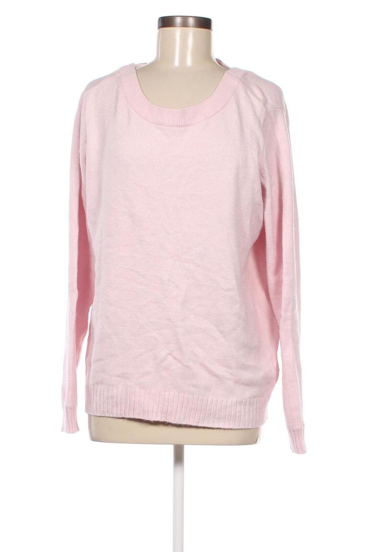 Γυναικείο πουλόβερ VILA, Μέγεθος L, Χρώμα Ρόζ , Τιμή 6,51 €