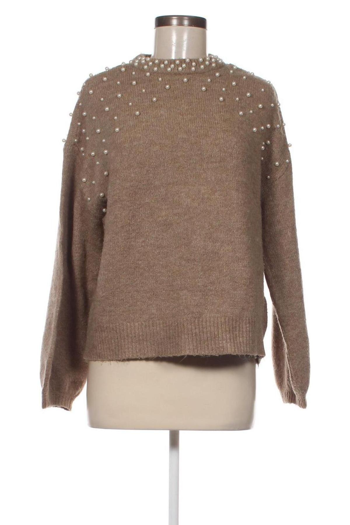 Дамски пуловер Vero Moda, Размер S, Цвят Кафяв, Цена 24,00 лв.