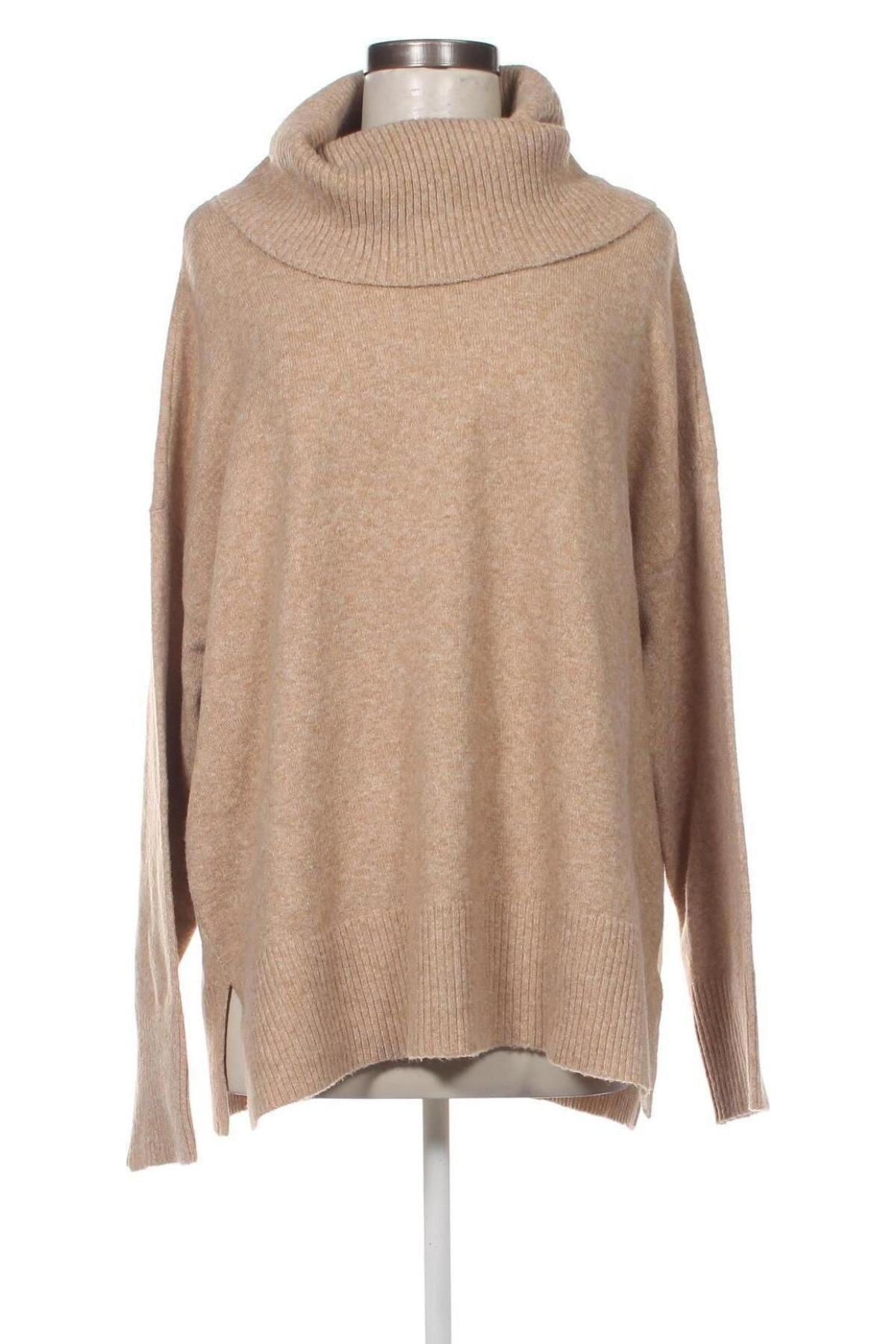 Дамски пуловер Vero Moda, Размер XL, Цвят Бежов, Цена 12,00 лв.
