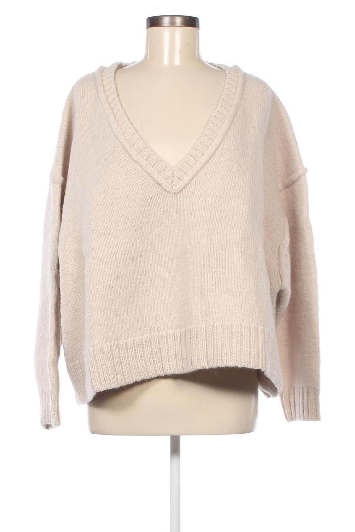 Damenpullover Weekday, Größe XL, Farbe Beige, Preis € 37,63