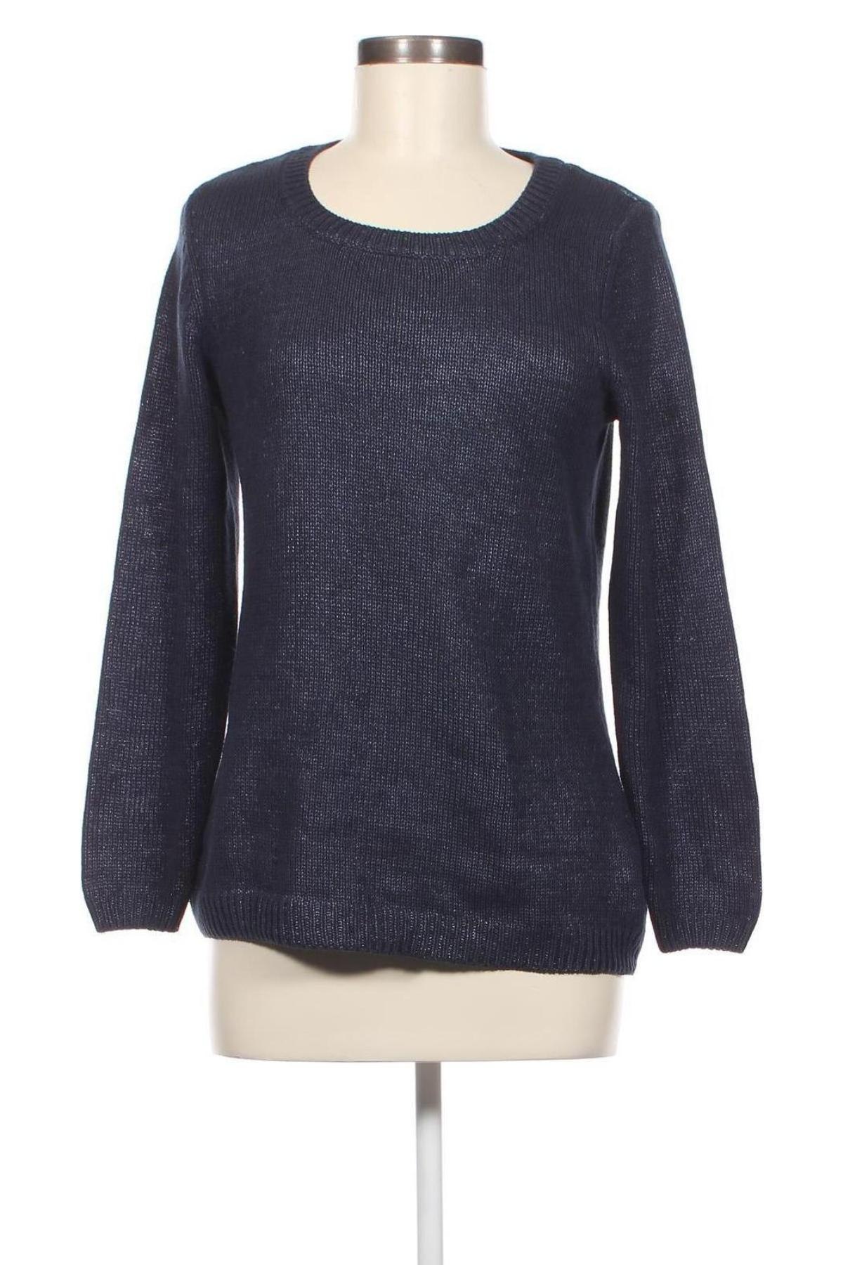 Дамски пуловер Woman By Tchibo, Размер L, Цвят Син, Цена 10,44 лв.
