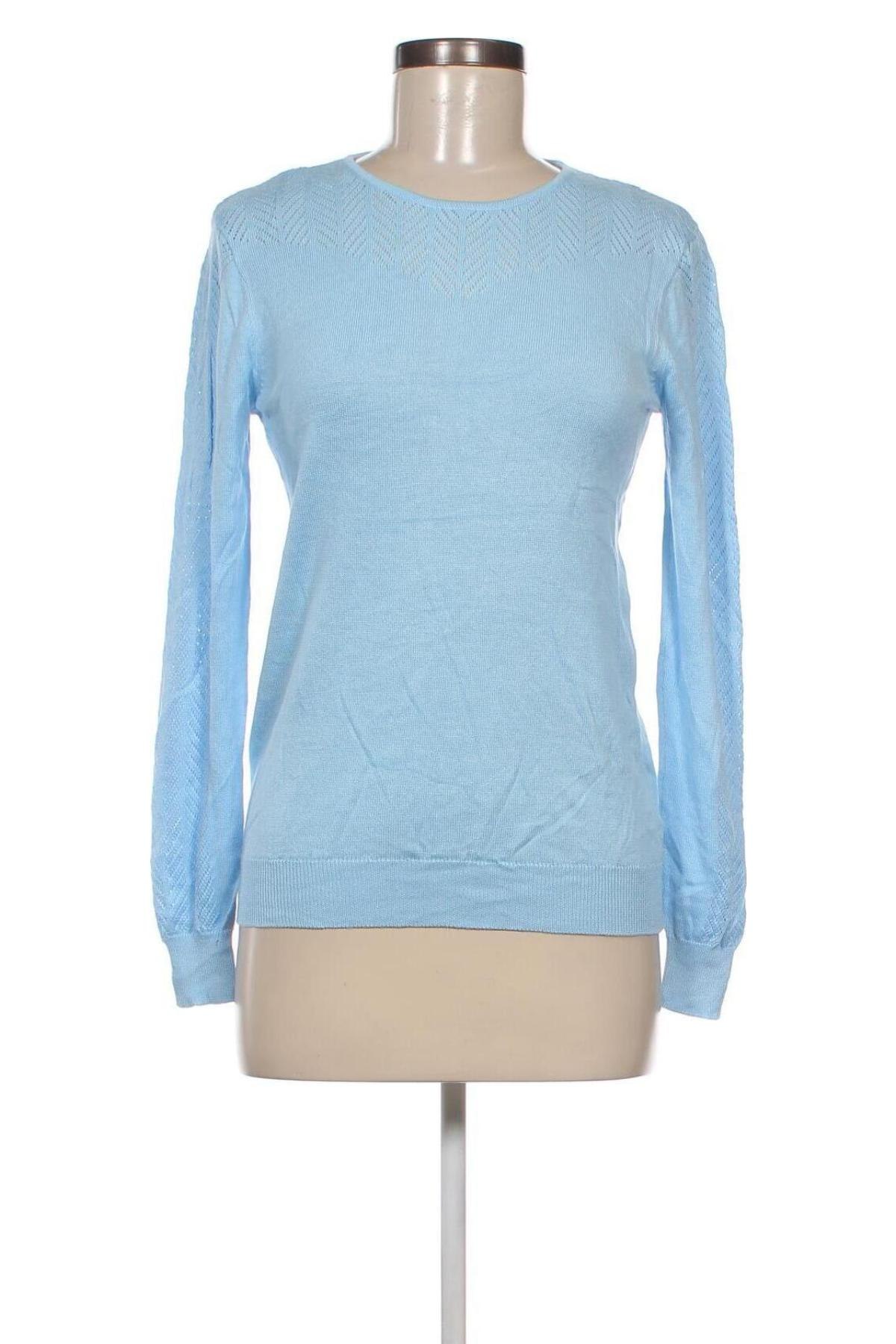 Дамски пуловер WoolOvers, Размер S, Цвят Син, Цена 7,00 лв.