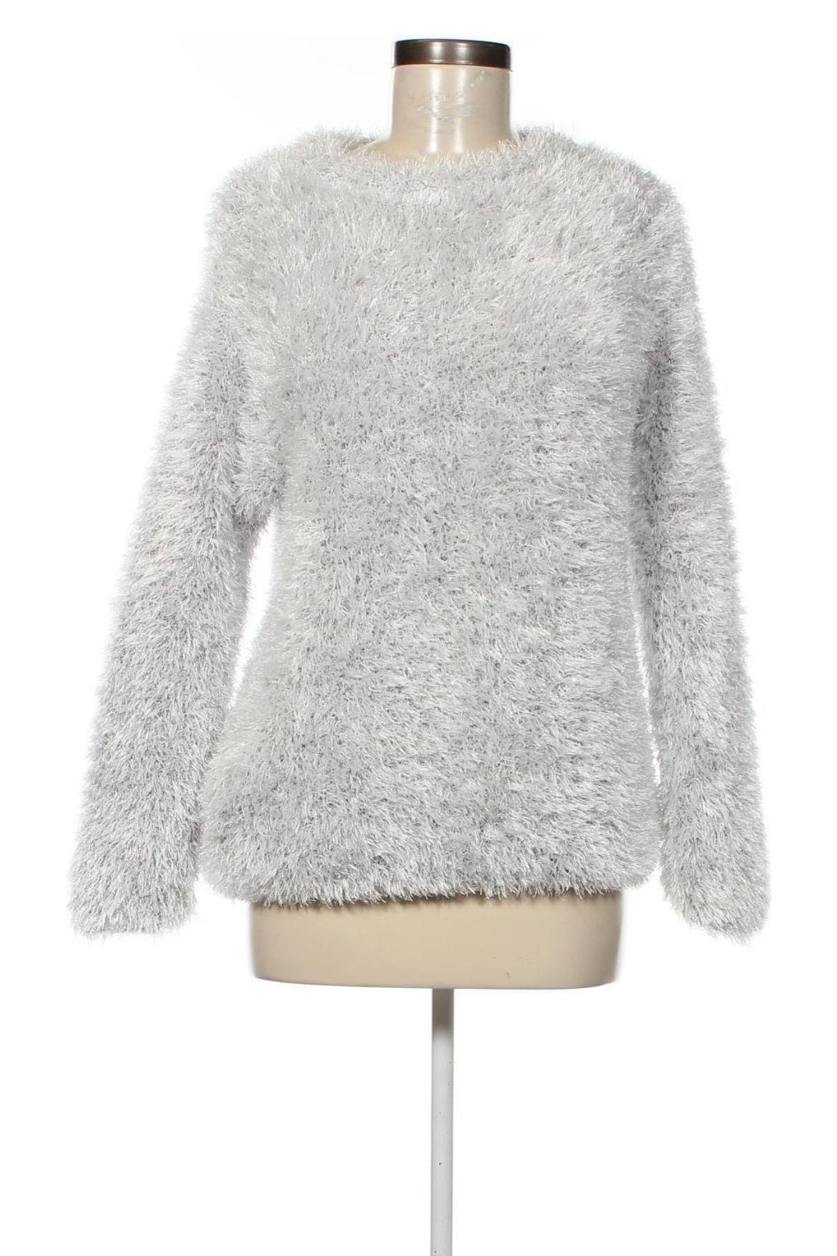 Дамски пуловер X-Mail, Размер M, Цвят Сив, Цена 6,67 лв.