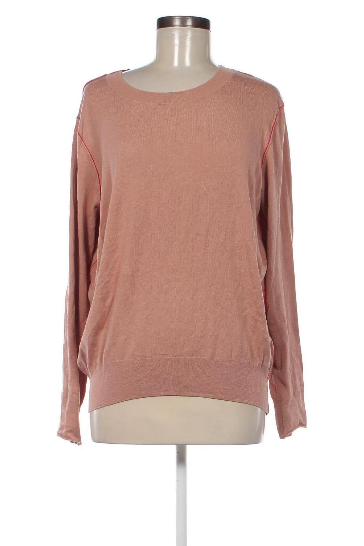 Γυναικείο πουλόβερ Yaya, Μέγεθος XL, Χρώμα  Μπέζ, Τιμή 31,06 €