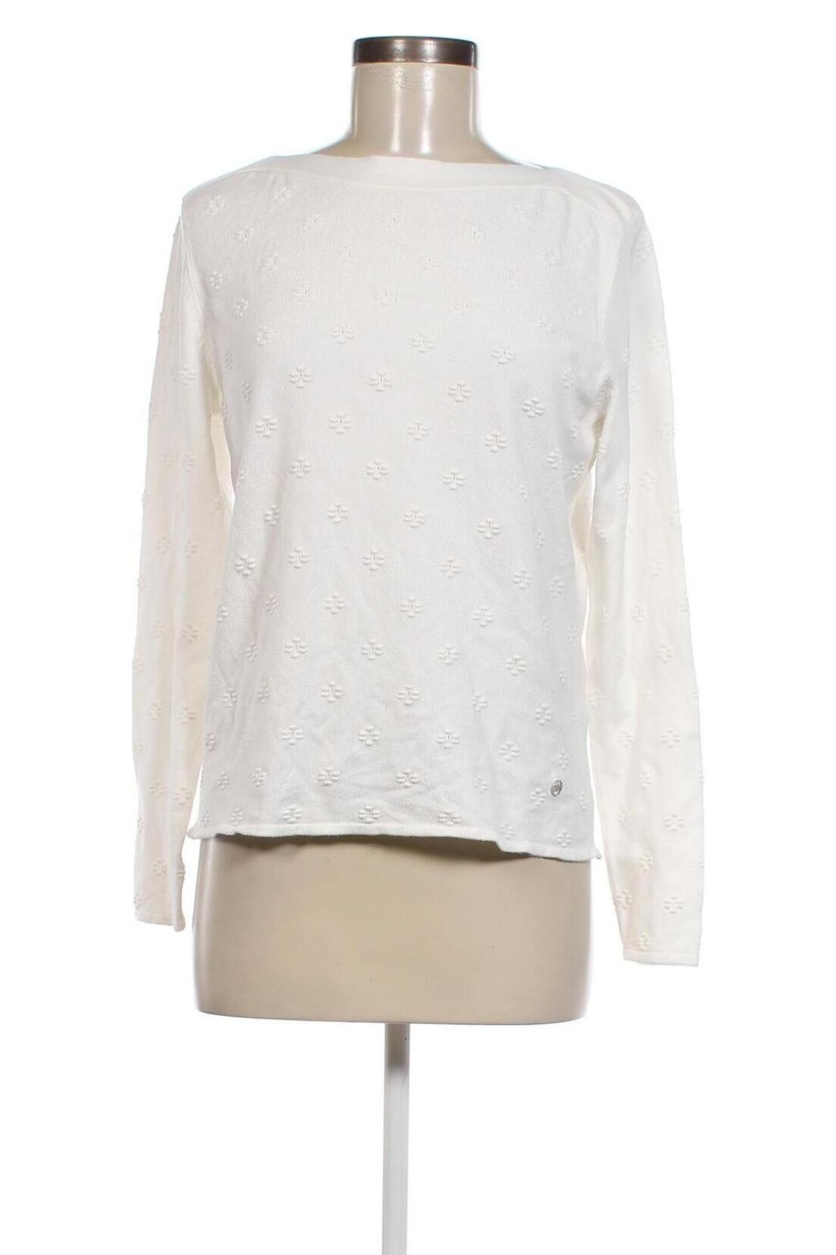 Γυναικείο πουλόβερ Zabaione, Μέγεθος M, Χρώμα Λευκό, Τιμή 7,10 €