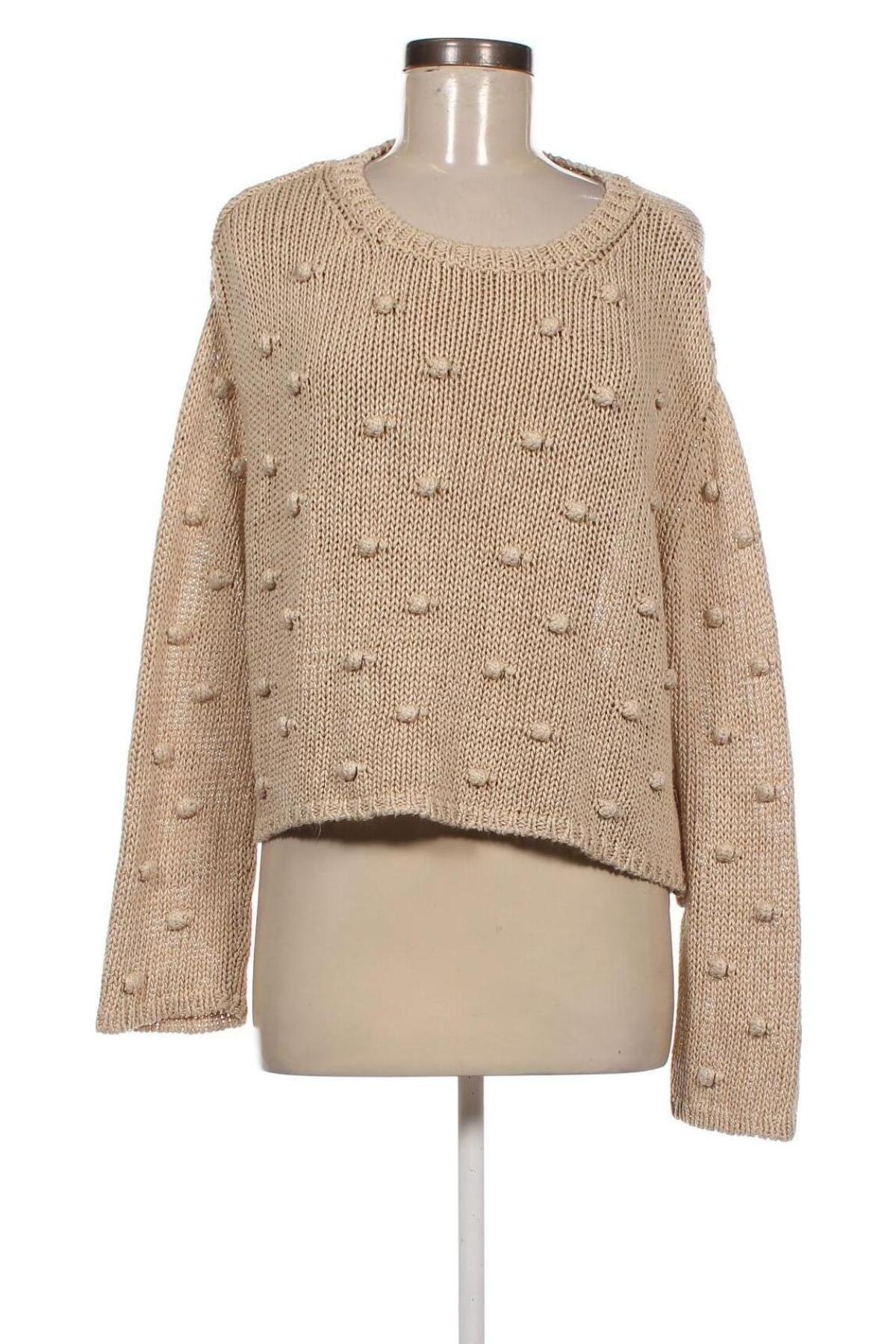 Damenpullover Zara, Größe S, Farbe Beige, Preis € 10,33