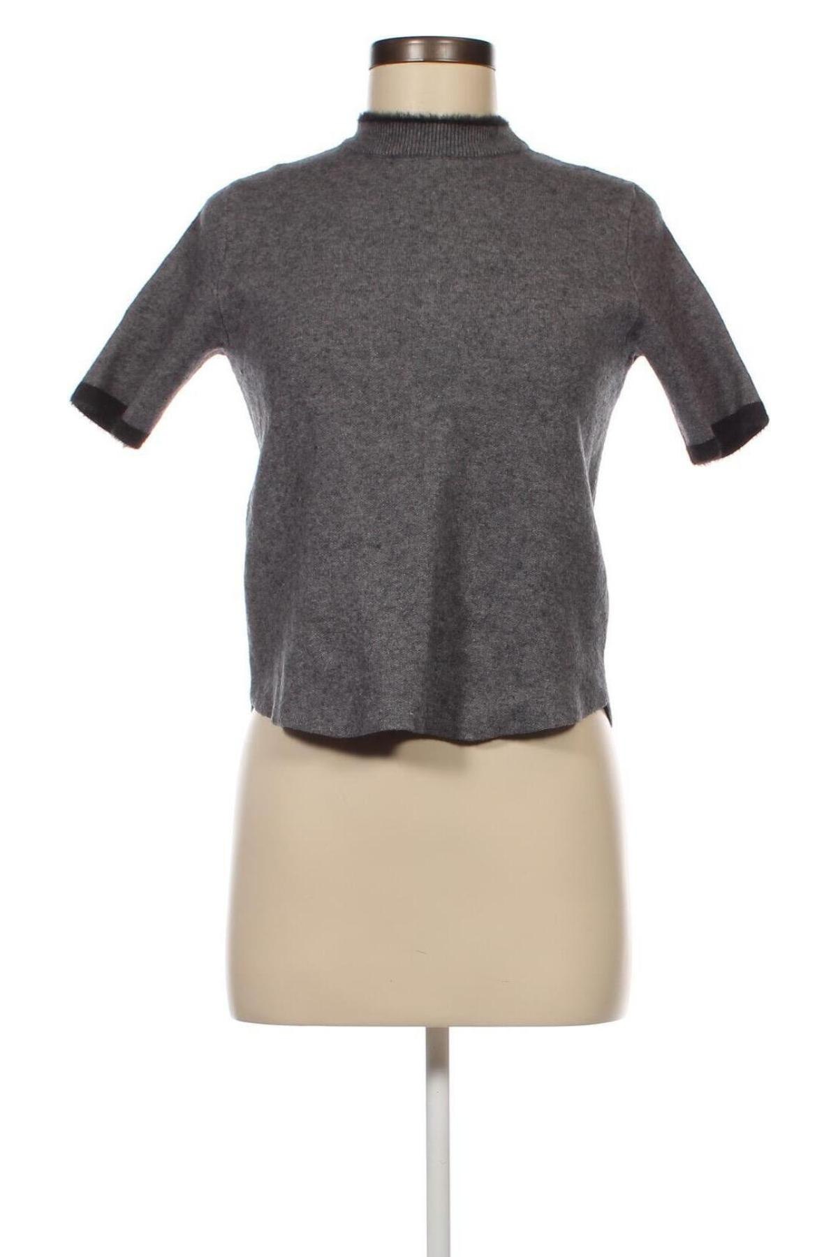 Γυναικείο πουλόβερ Zara Knitwear, Μέγεθος S, Χρώμα Γκρί, Τιμή 5,05 €