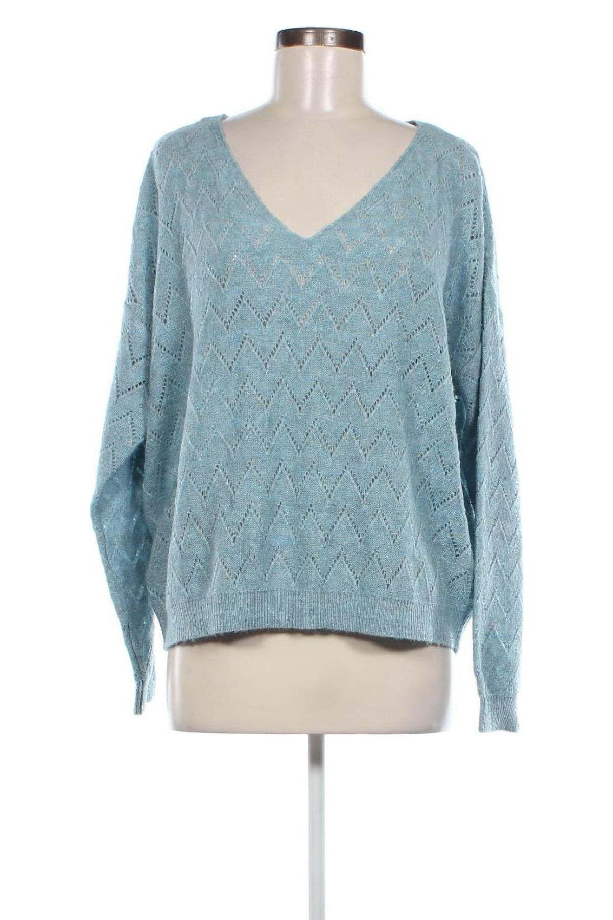 Дамски пуловер Zeeman, Размер XL, Цвят Син, Цена 14,79 лв.