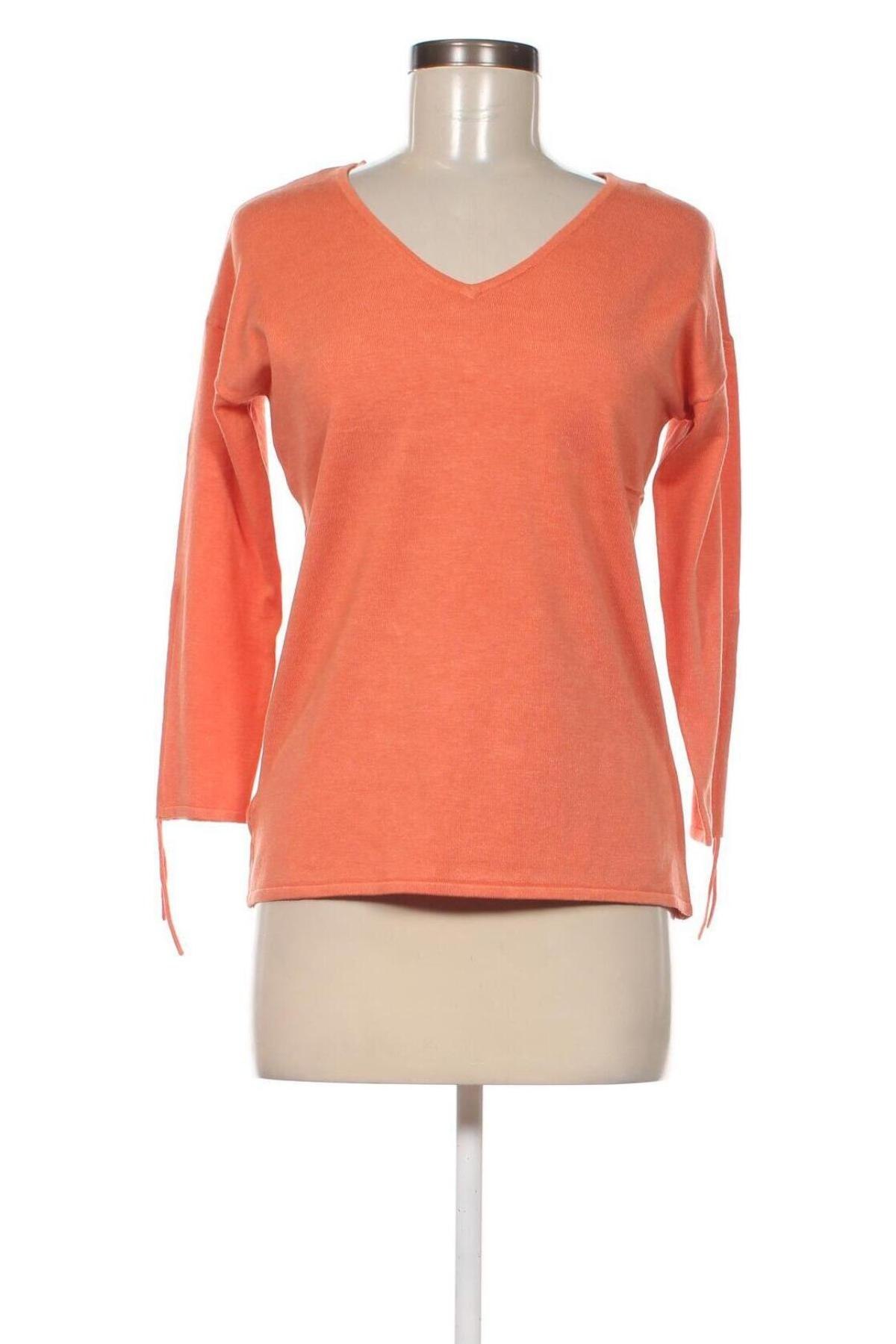 Дамски пуловер Zero, Размер S, Цвят Оранжев, Цена 16,53 лв.