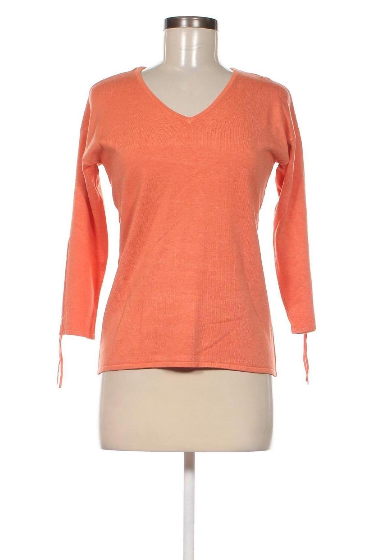 Дамски пуловер Zero, Размер XS, Цвят Оранжев, Цена 16,53 лв.