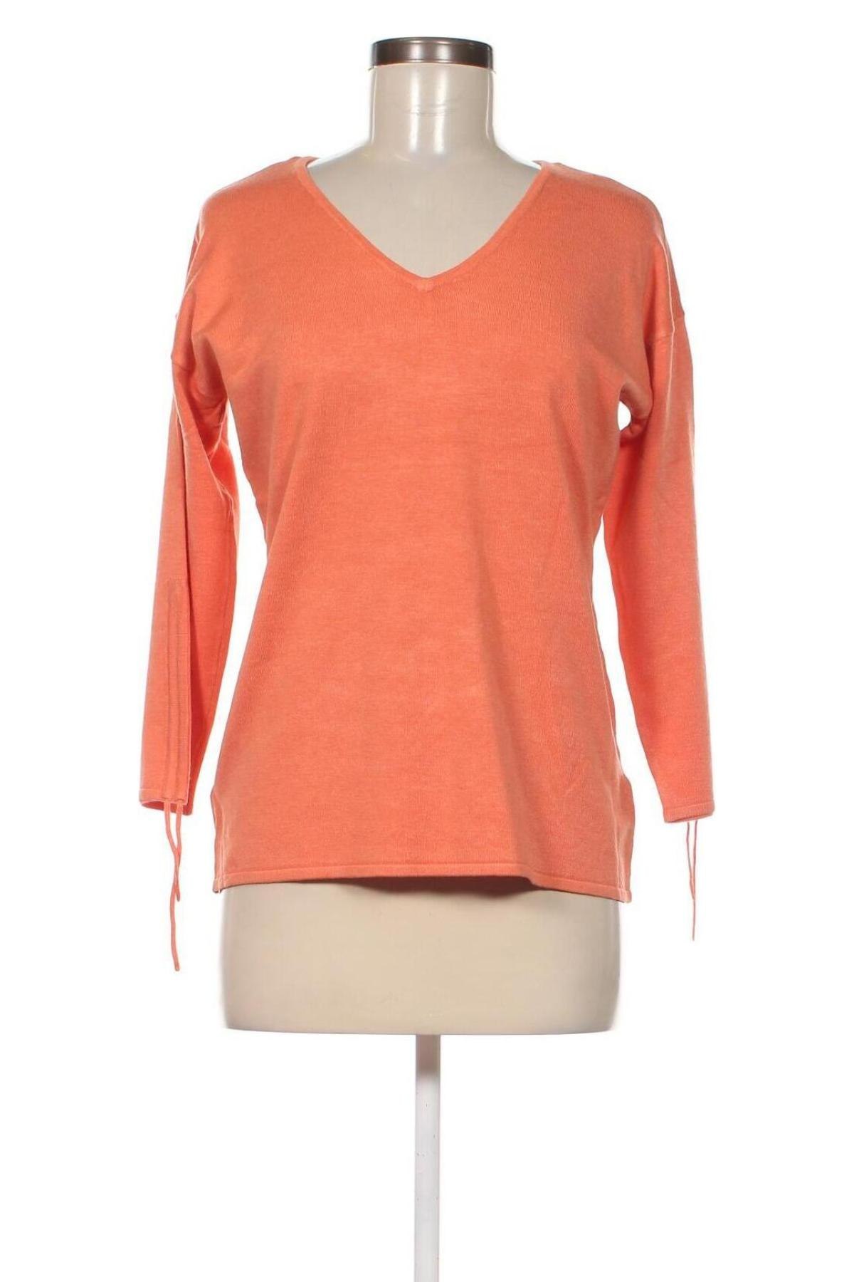 Дамски пуловер Zero, Размер M, Цвят Оранжев, Цена 16,53 лв.