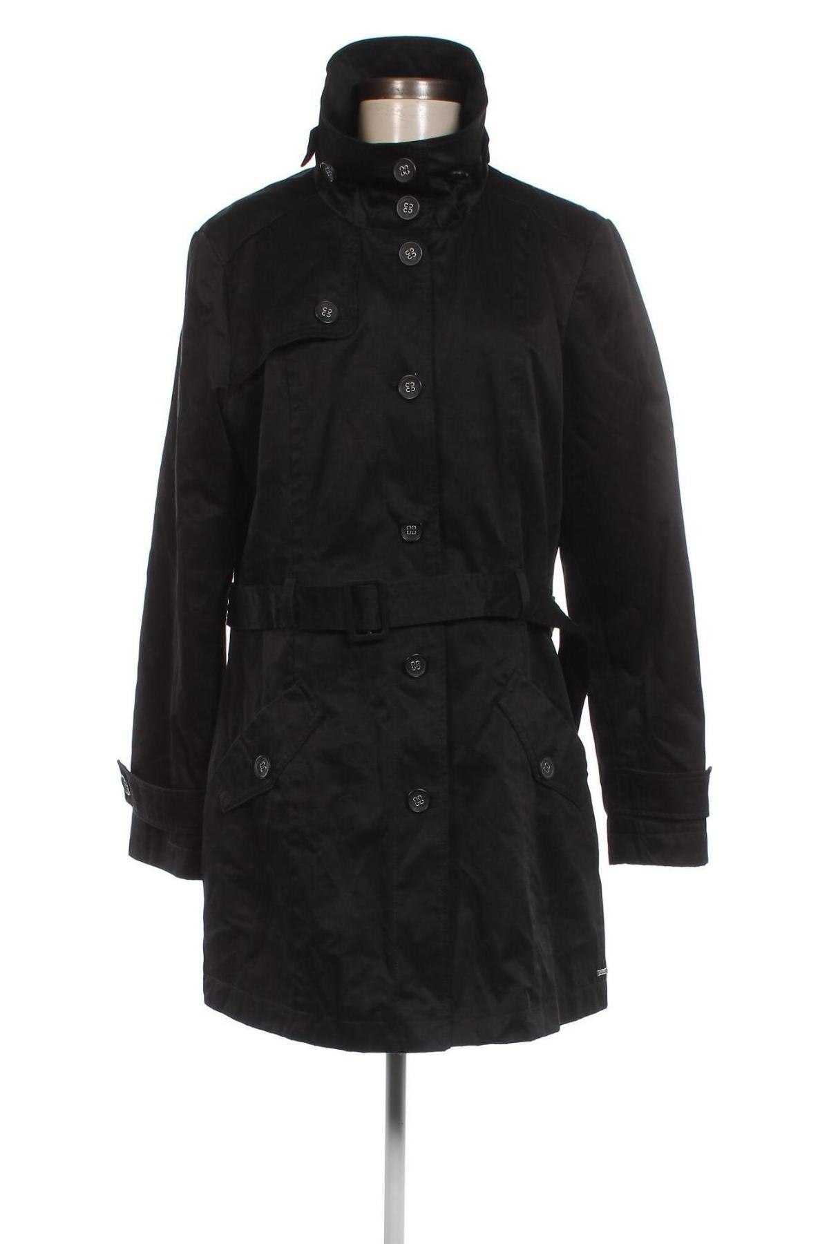 Damen Trenchcoat One Touch, Größe L, Farbe Schwarz, Preis 21,40 €
