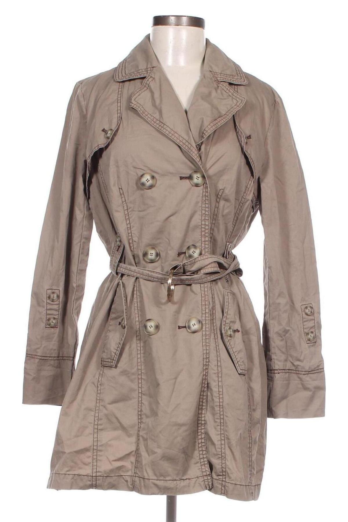 Damen Trenchcoat Yessica, Größe M, Farbe Beige, Preis 28,18 €