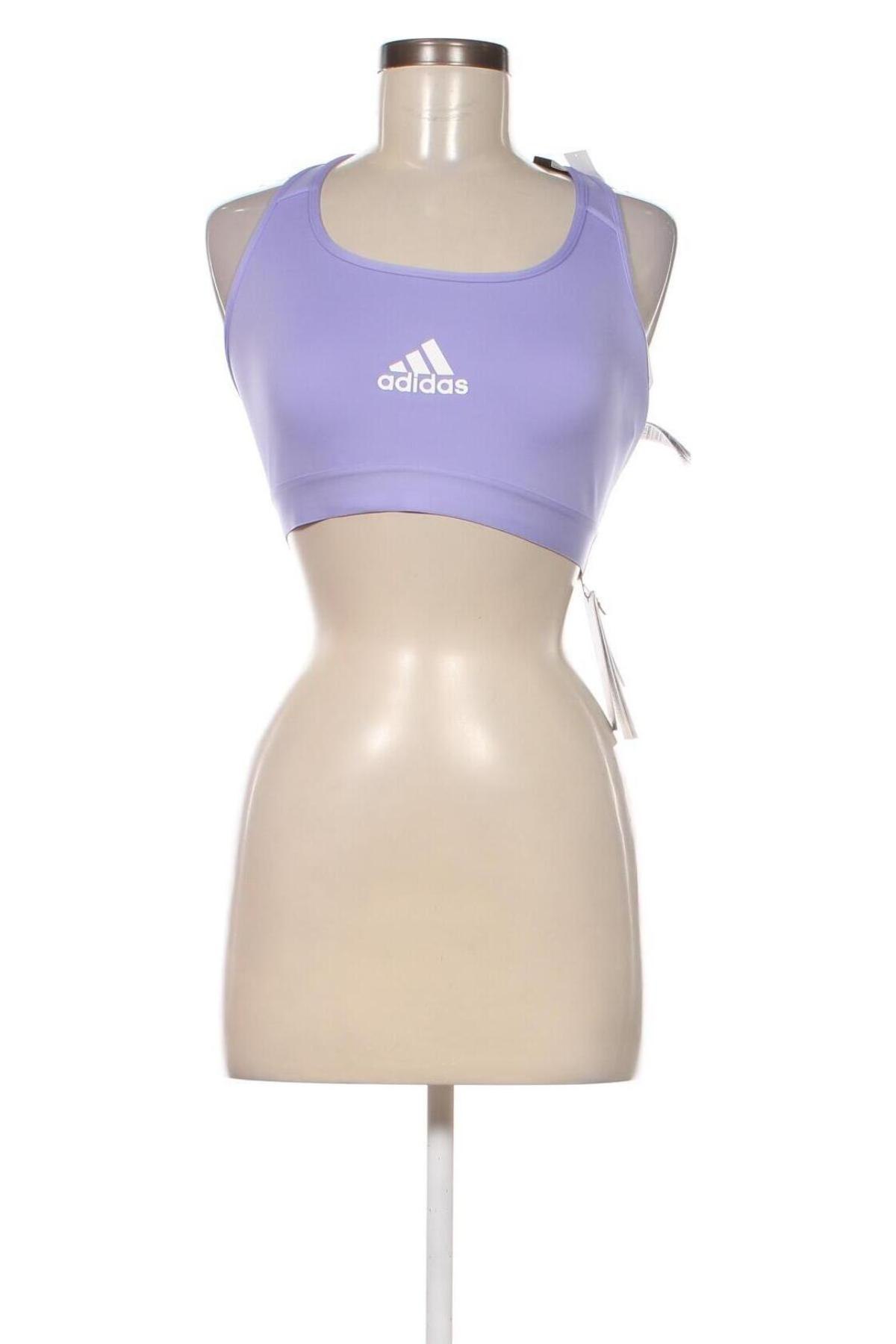 Damen Sporttop Adidas, Größe M, Farbe Lila, Preis 24,61 €
