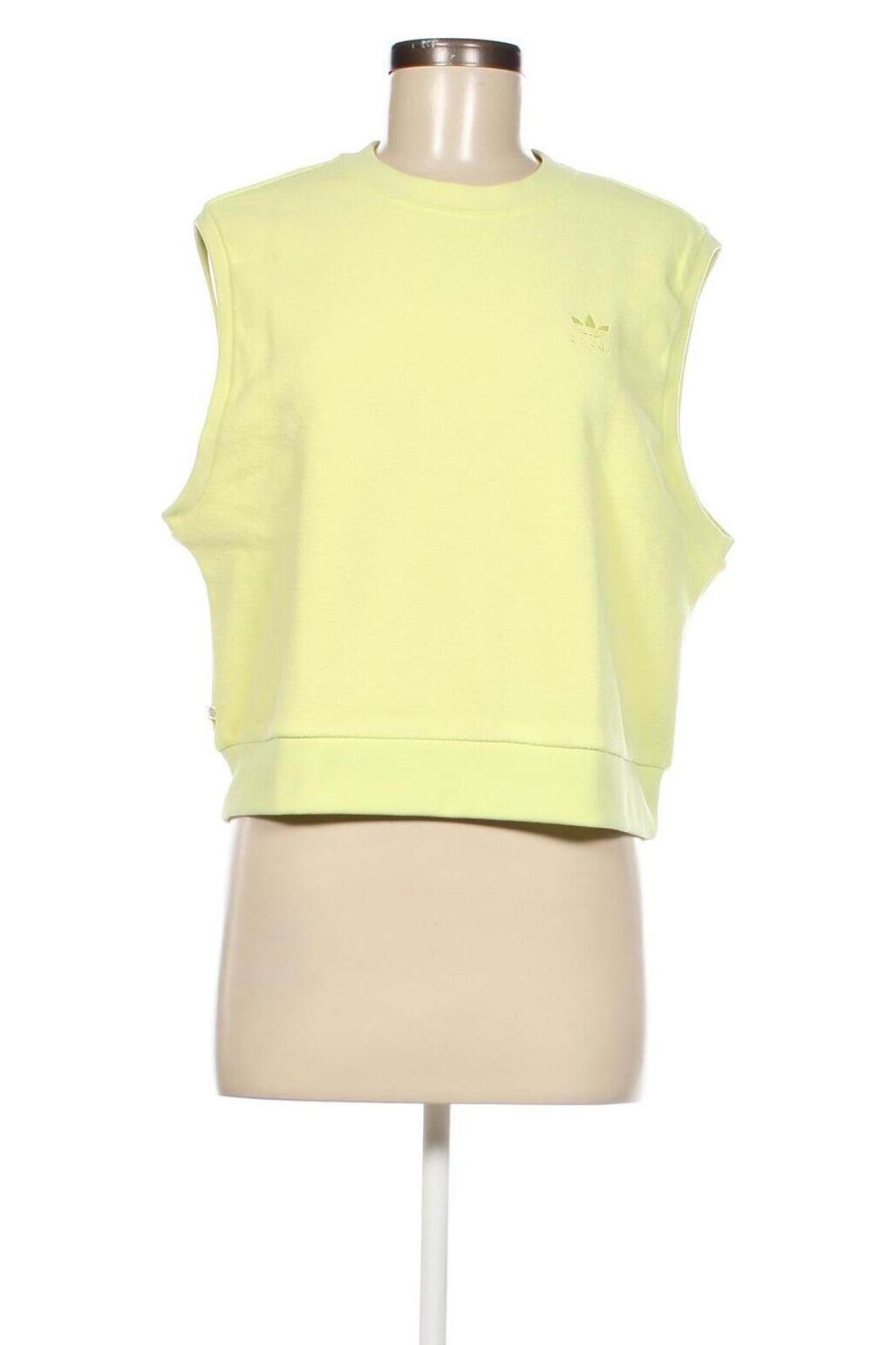 Damen Sporttop Adidas Originals, Größe S, Farbe Gelb, Preis 37,11 €