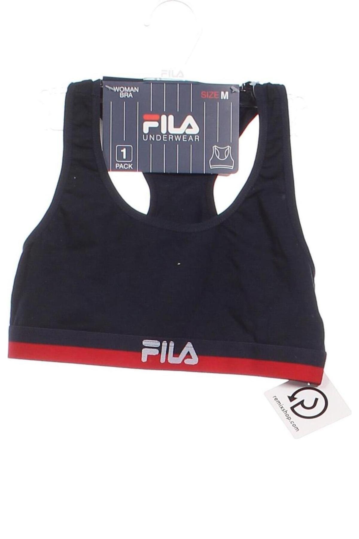 Γυναίκειο αθλητικό τοπ FILA, Μέγεθος M, Χρώμα Μπλέ, Τιμή 6,68 €