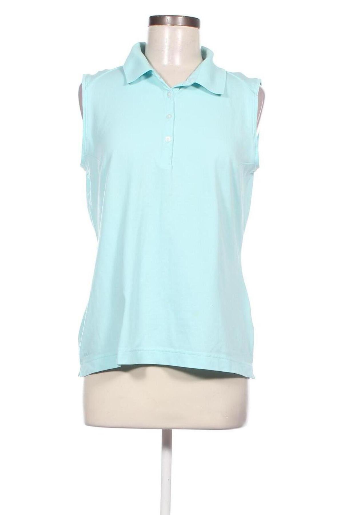 Γυναίκειο αθλητικό τοπ Nike Golf, Μέγεθος L, Χρώμα Μπλέ, Τιμή 14,34 €