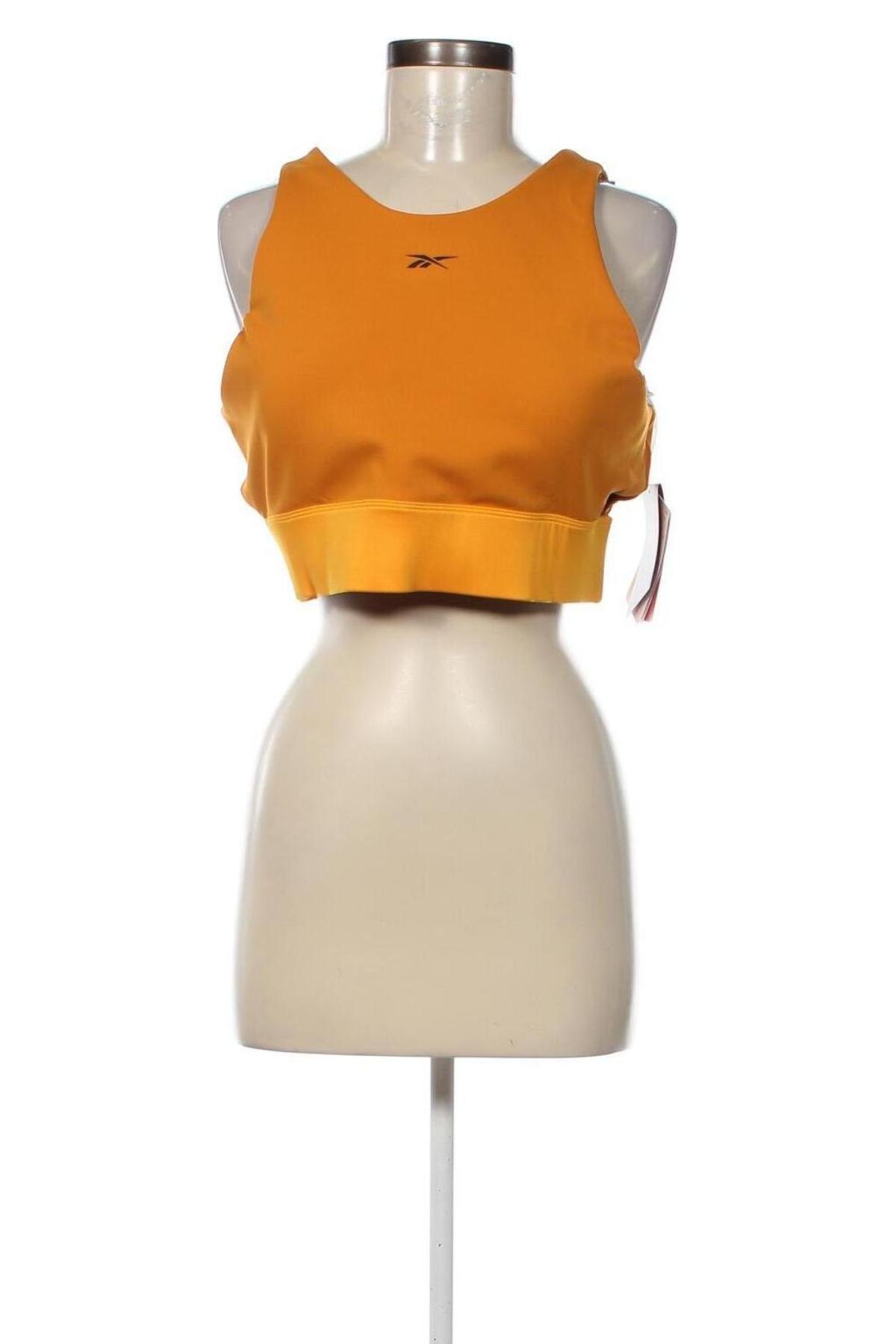 Γυναίκειο αθλητικό τοπ Reebok, Μέγεθος XXL, Χρώμα Πορτοκαλί, Τιμή 12,99 €