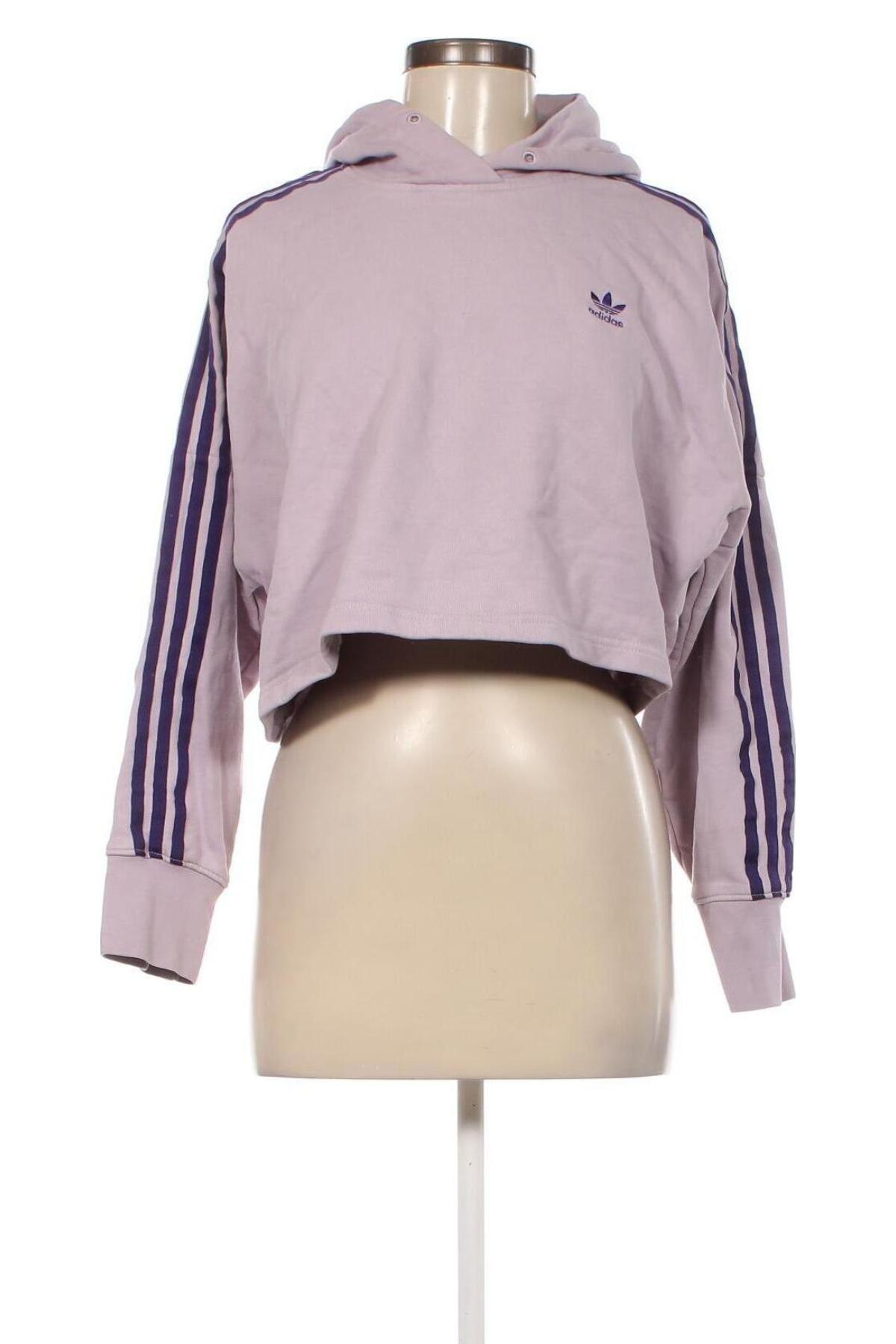 Γυναικείο φούτερ Adidas Originals, Μέγεθος S, Χρώμα Βιολετί, Τιμή 29,69 €