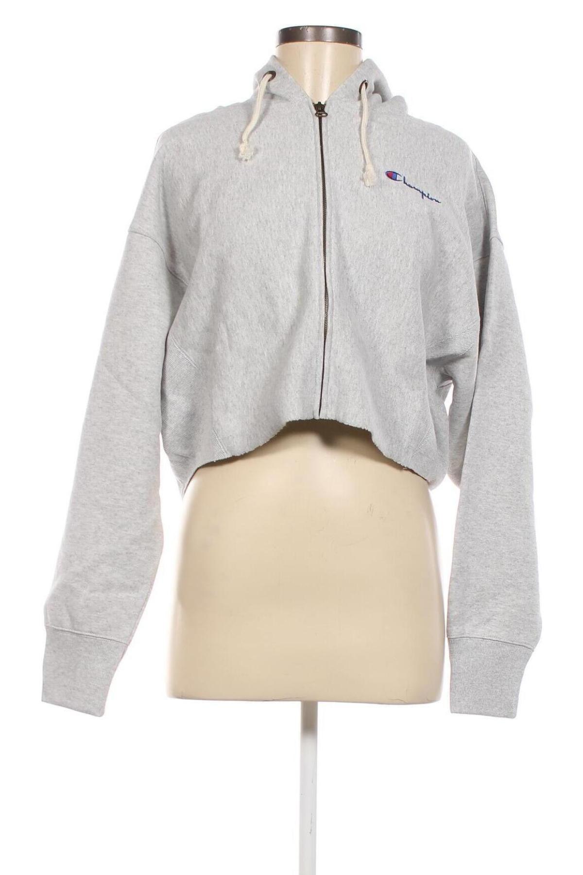 Damen Sweatshirt Champion, Größe M, Farbe Grau, Preis 44,85 €