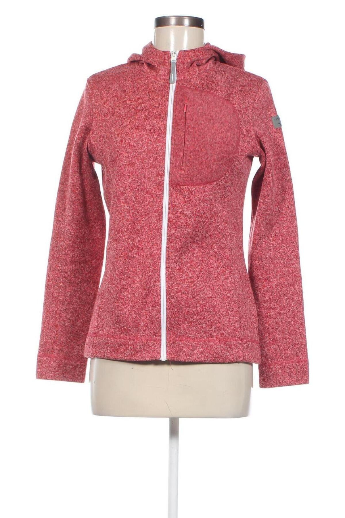 Damen Sweatshirt Icepeak, Größe M, Farbe Rot, Preis 28,53 €