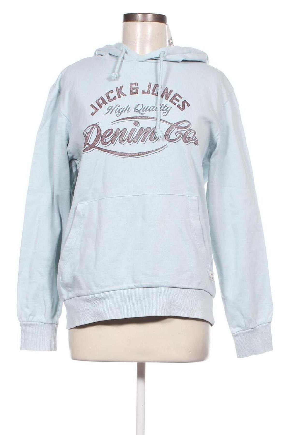 Herren Sweatshirt Jack & Jones, Größe M, Farbe Blau, Preis 14,43 €