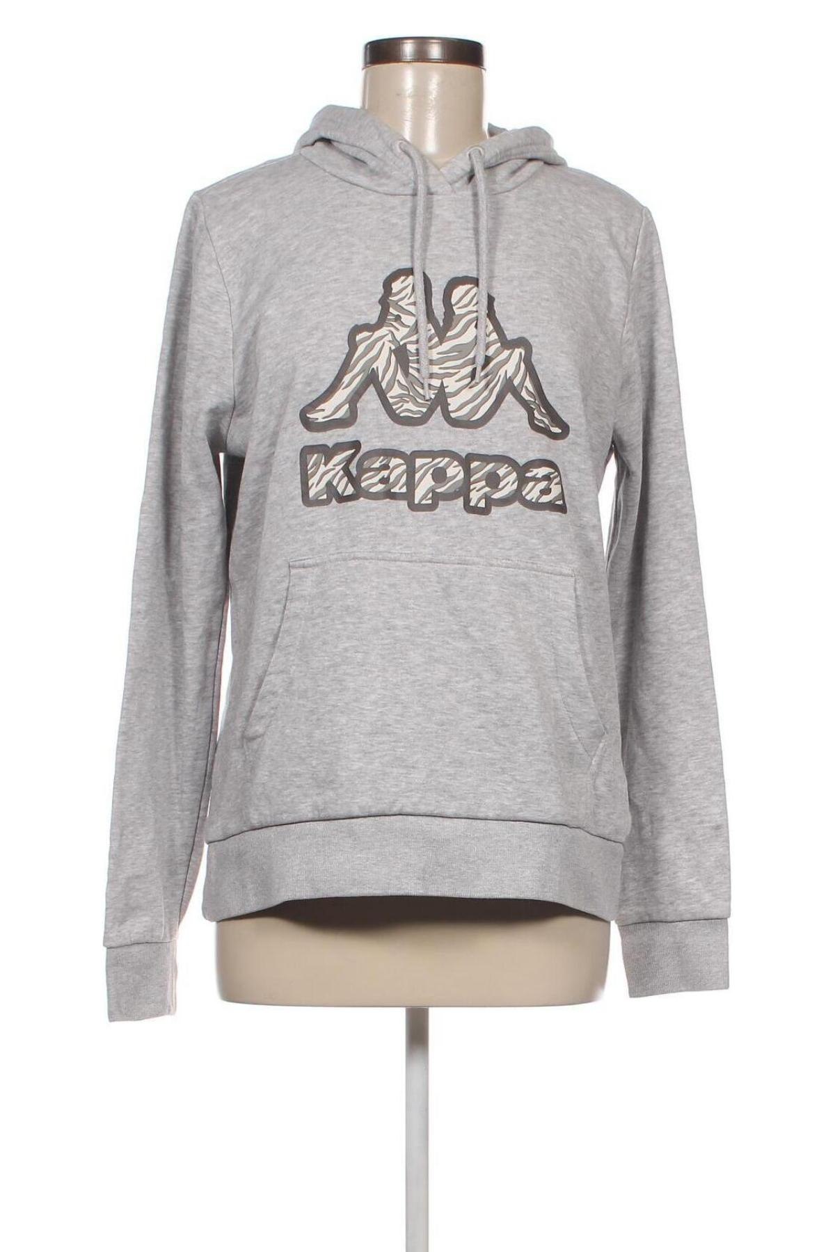Damen Sweatshirt Kappa, Größe XL, Farbe Grau, Preis 13,15 €