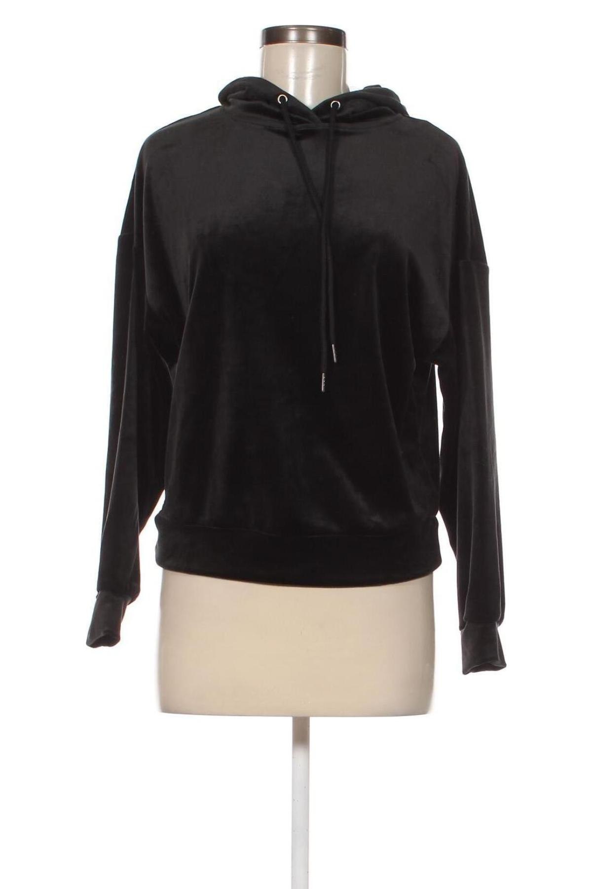 Γυναικείο φούτερ Lindex, Μέγεθος XS, Χρώμα Μαύρο, Τιμή 15,65 €