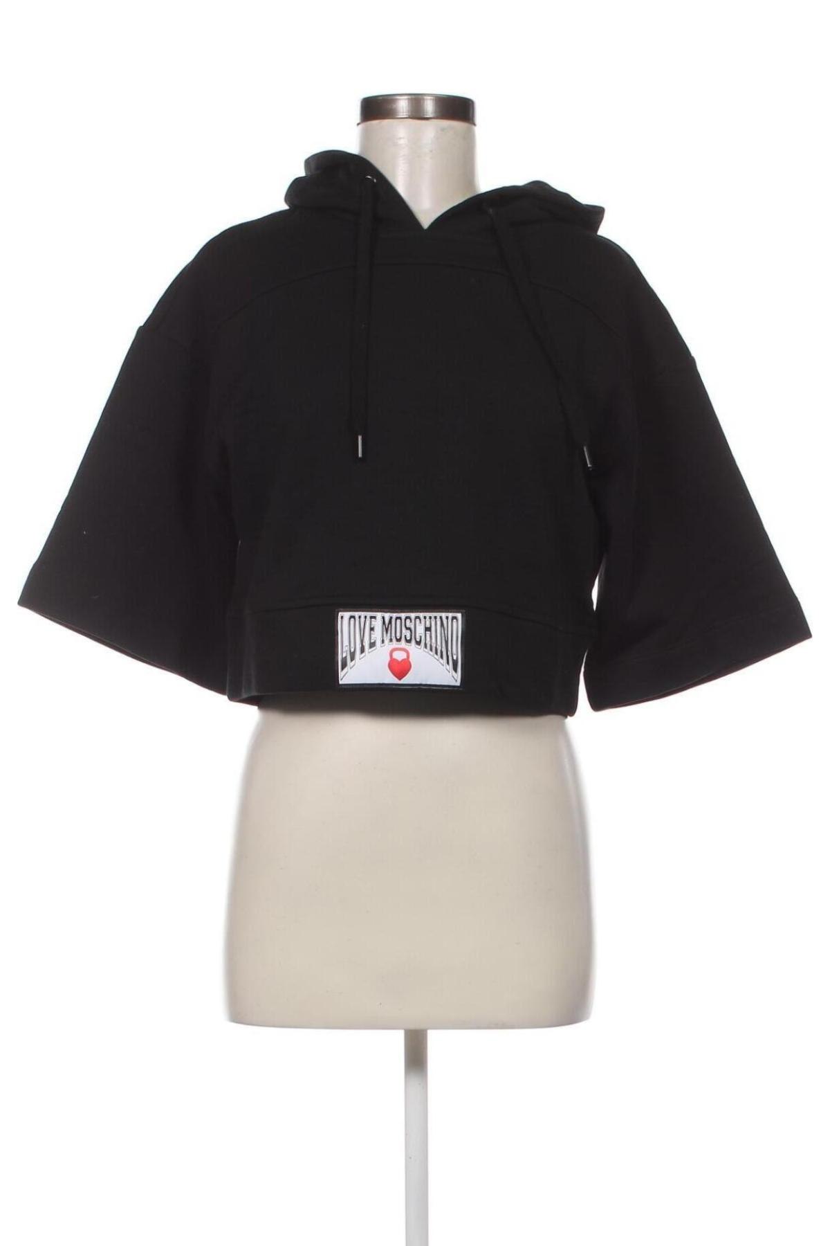 Damen Sweatshirt Love Moschino, Größe S, Farbe Schwarz, Preis € 104,13