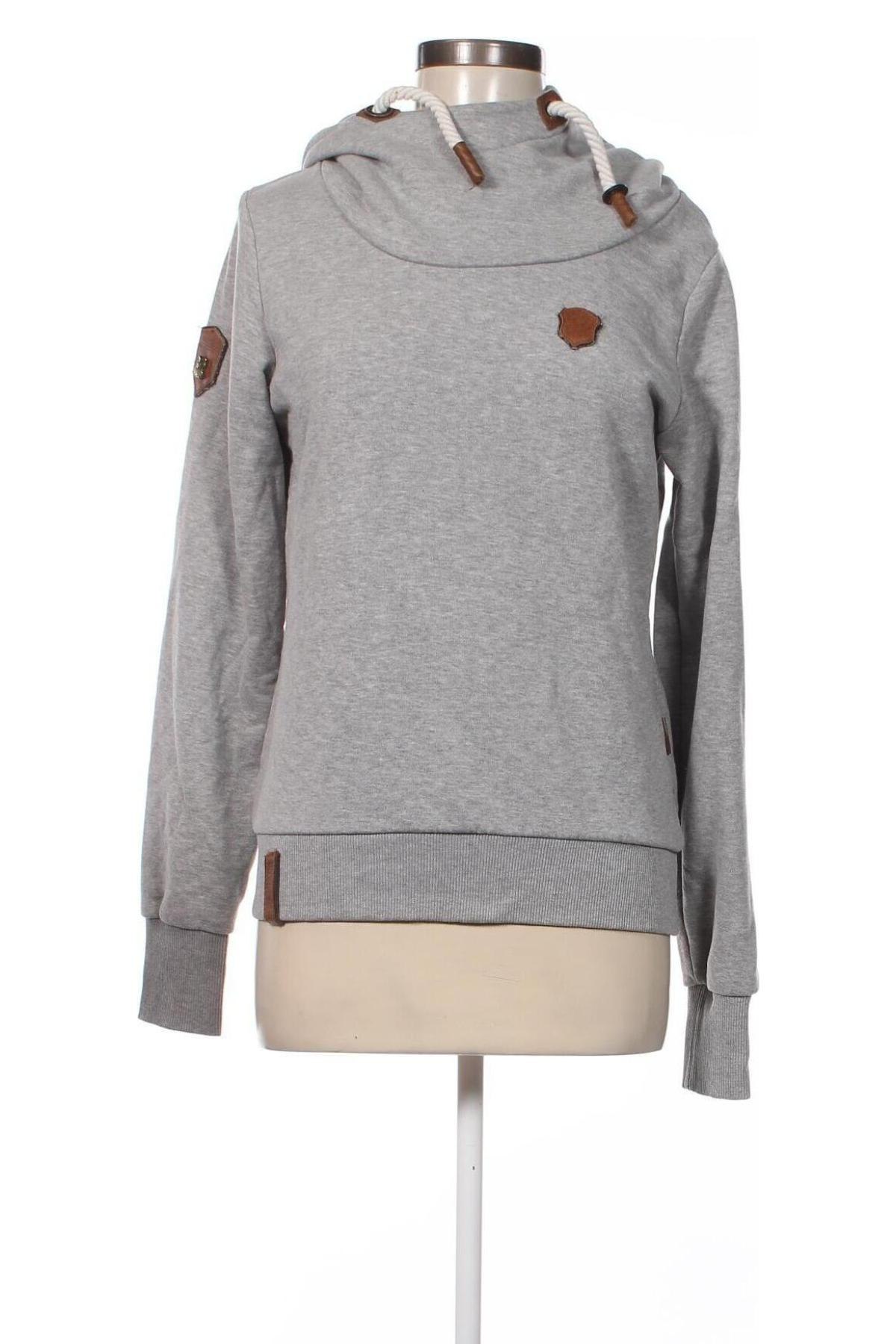 Damen Sweatshirt Naketano, Größe M, Farbe Grau, Preis 27,67 €