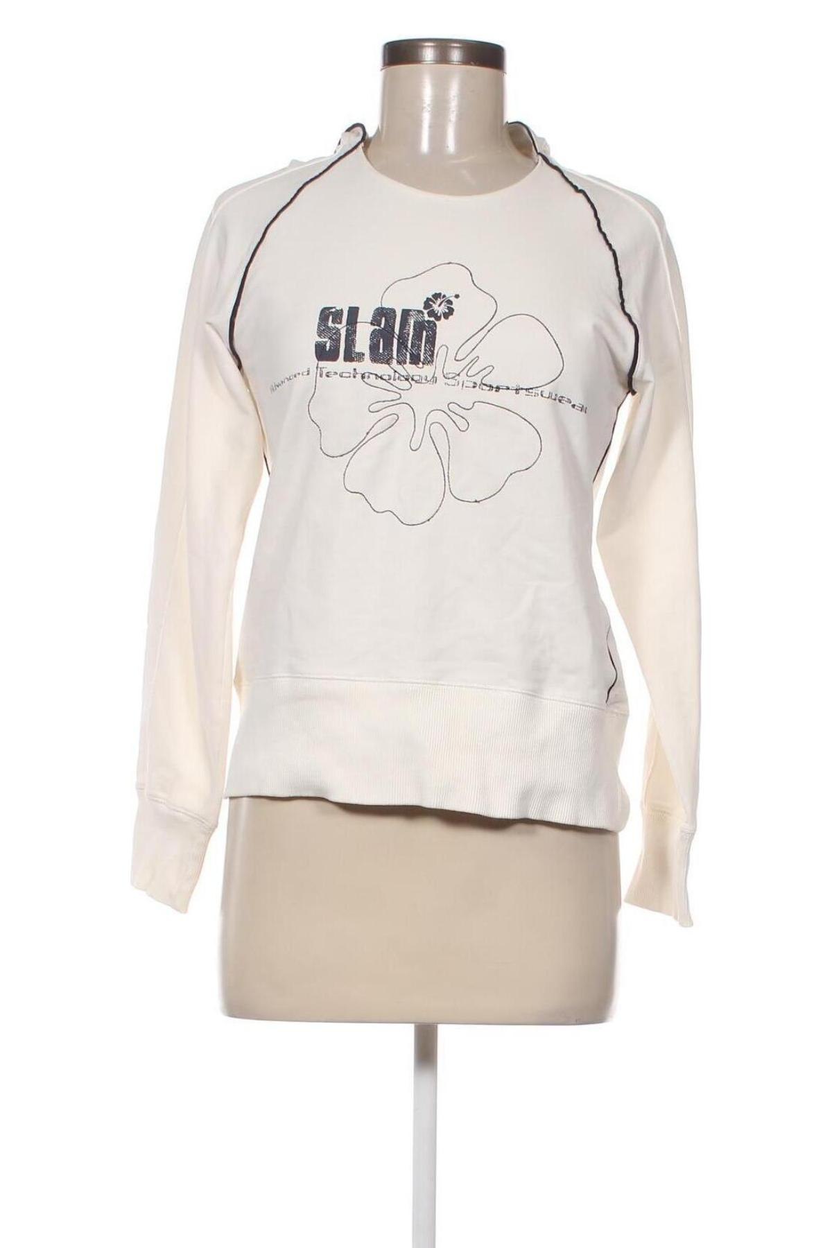 Γυναικείο φούτερ Slam, Μέγεθος M, Χρώμα Λευκό, Τιμή 11,74 €