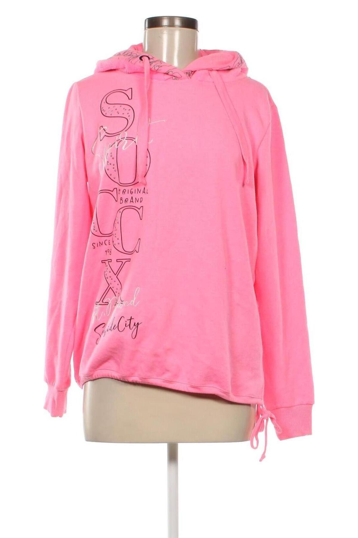 Γυναικείο φούτερ Soccx, Μέγεθος M, Χρώμα Ρόζ , Τιμή 24,60 €