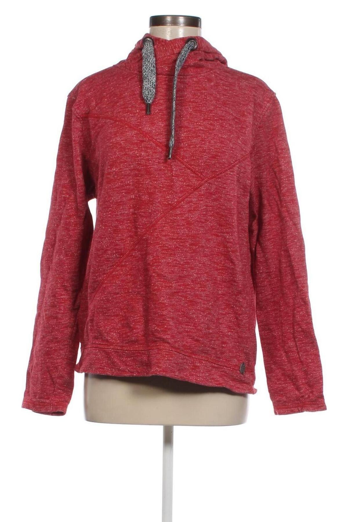 Damen Sweatshirt Tom Tailor, Größe M, Farbe Rot, Preis 14,55 €