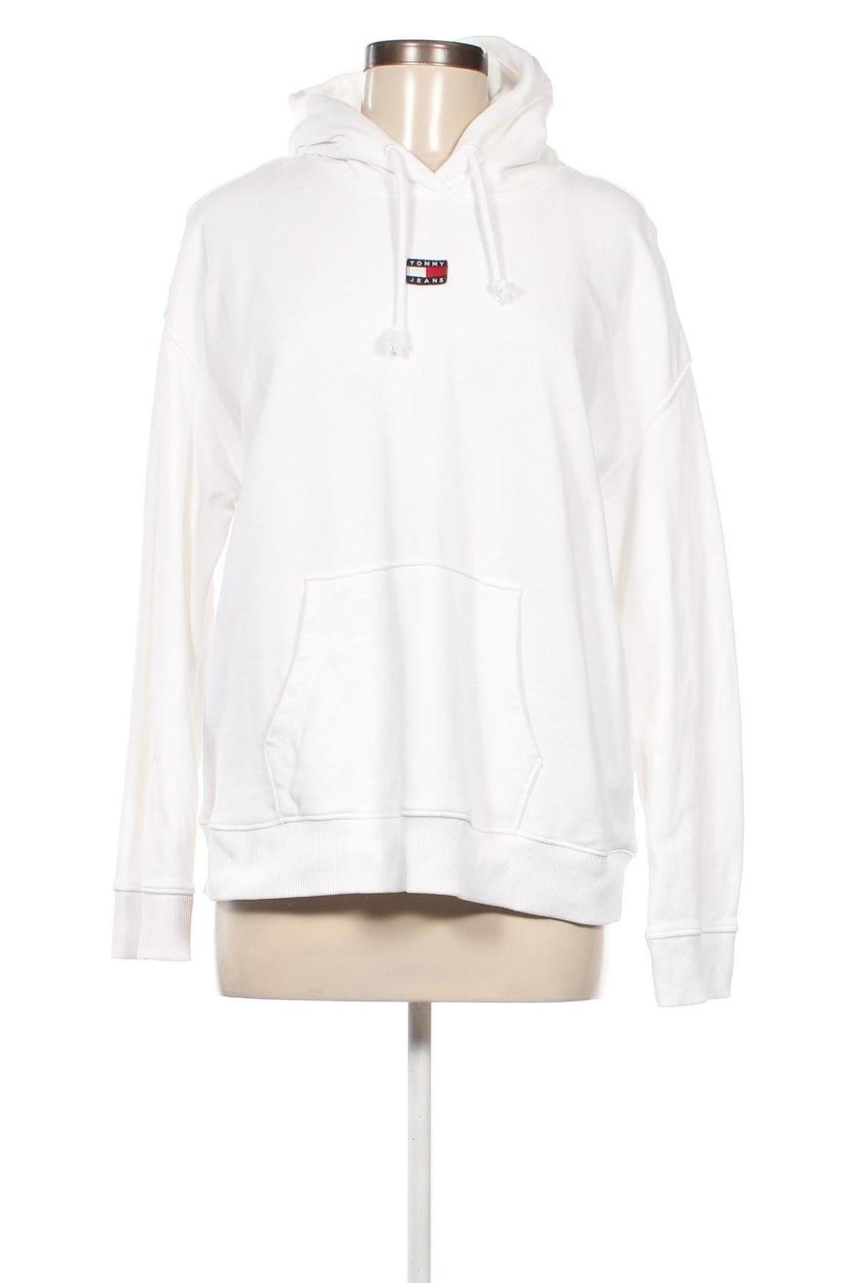 Damen Sweatshirt Tommy Jeans, Größe XL, Farbe Weiß, Preis 84,54 €