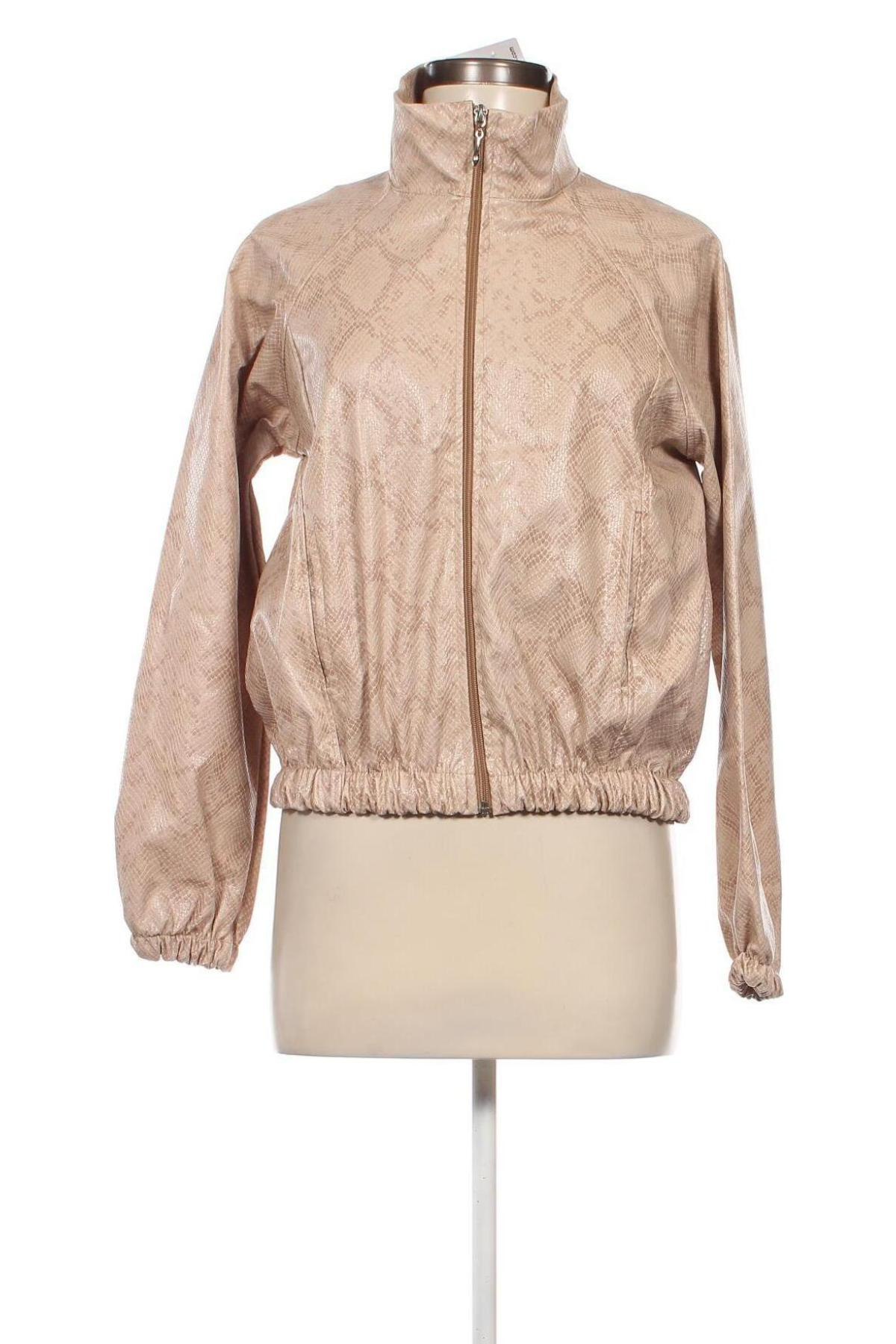 Dámska kožená bunda , Veľkosť L, Farba Béžová, Cena  21,67 €