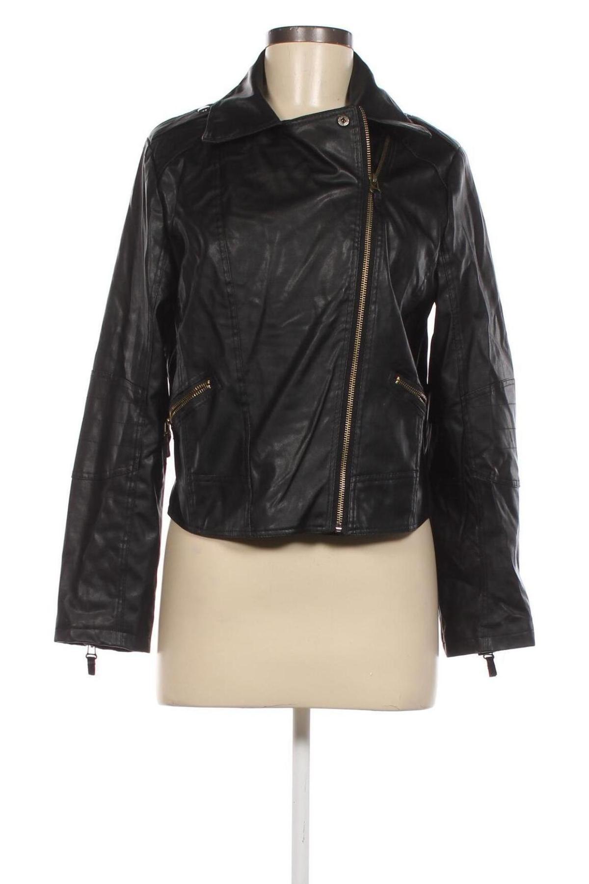 Dámska kožená bunda , Veľkosť M, Farba Čierna, Cena  21,39 €