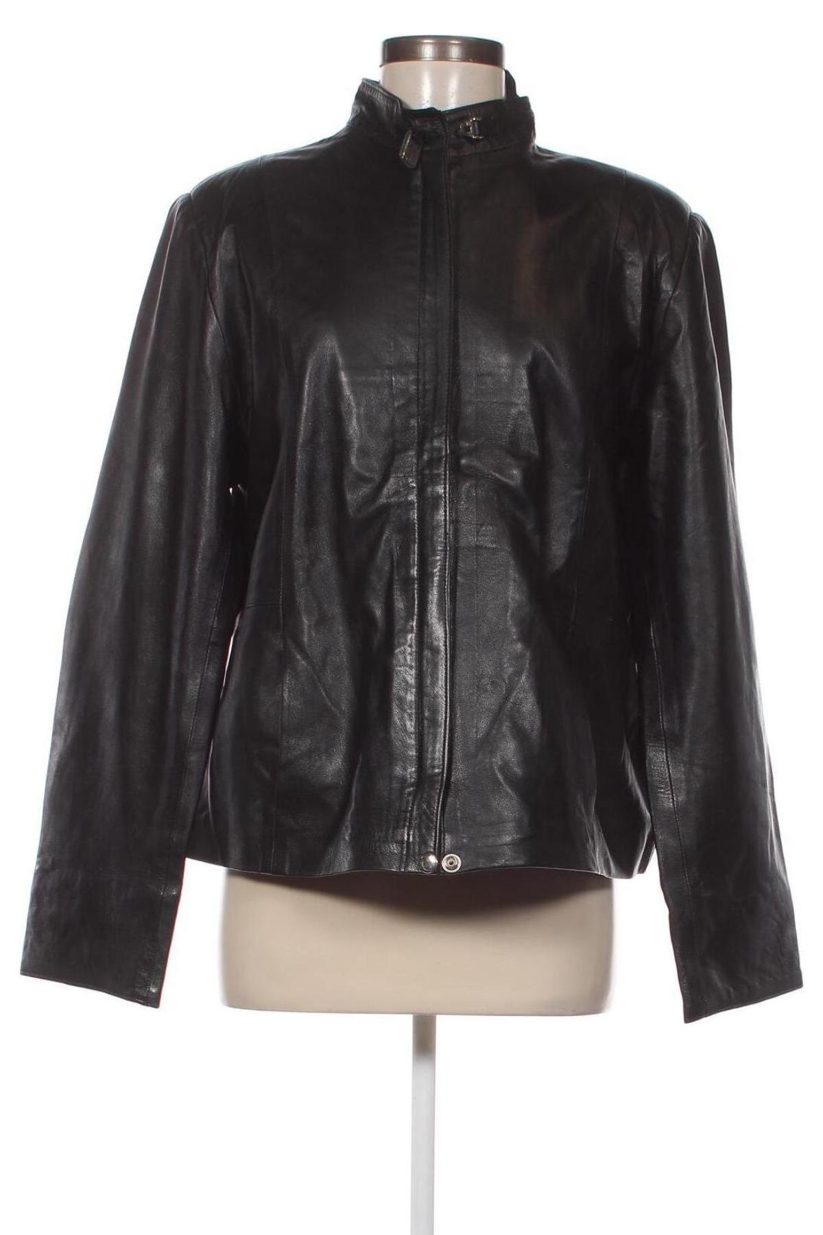 Dámska kožená bunda , Veľkosť XXL, Farba Čierna, Cena  103,99 €